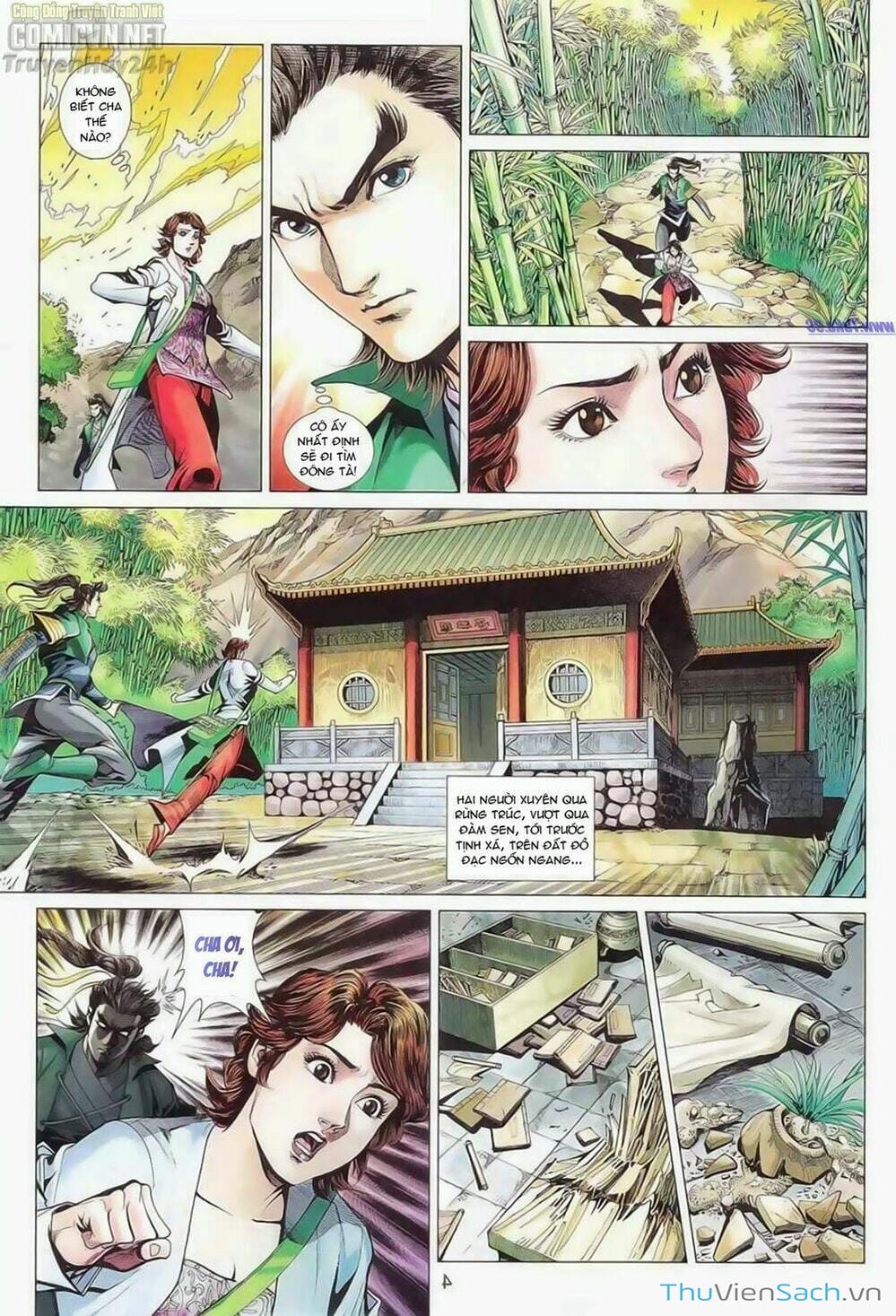 Truyện Tranh Anh Hùng Xạ Điêu - Manhua trang 4