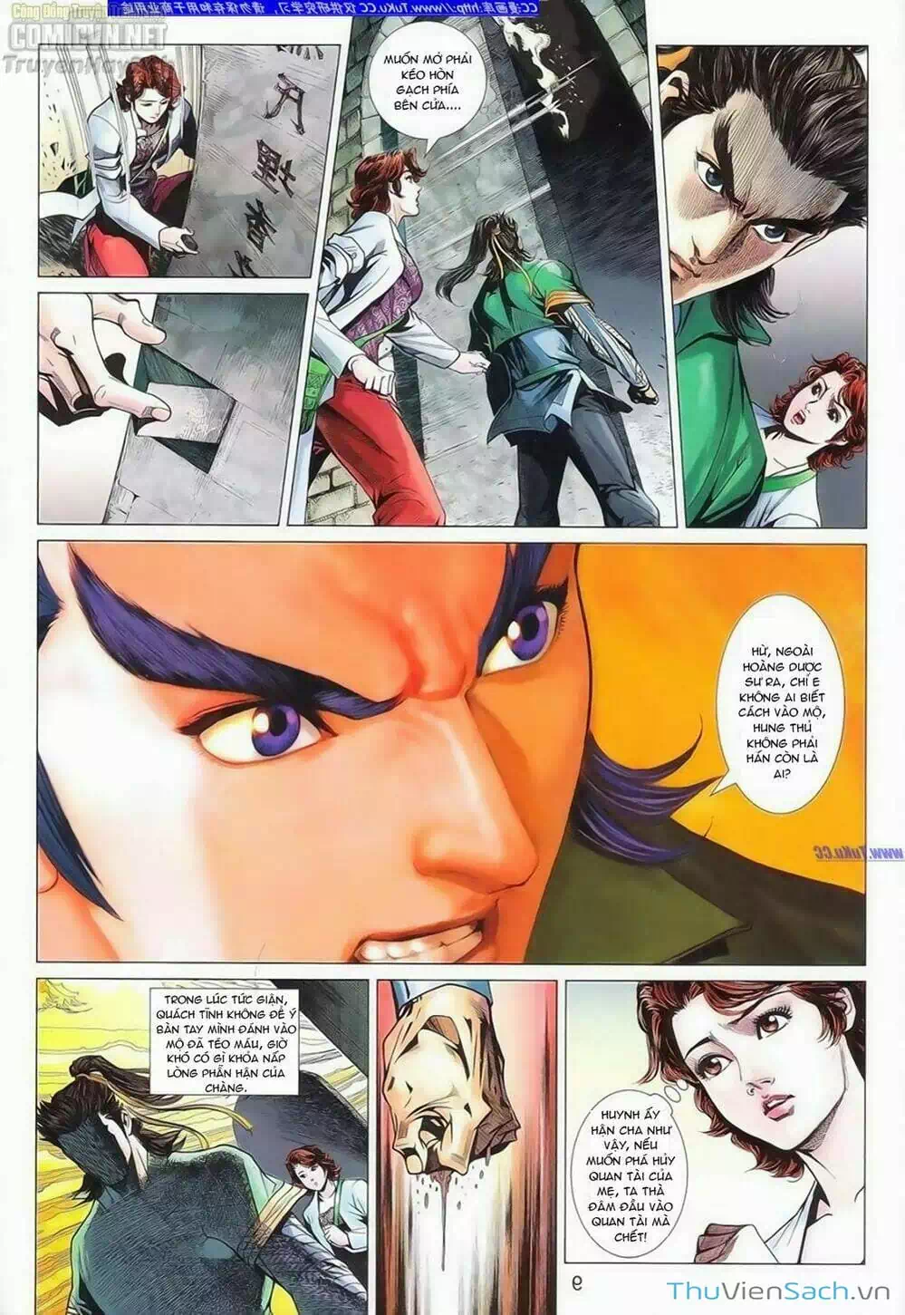Truyện Tranh Anh Hùng Xạ Điêu - Manhua trang 4