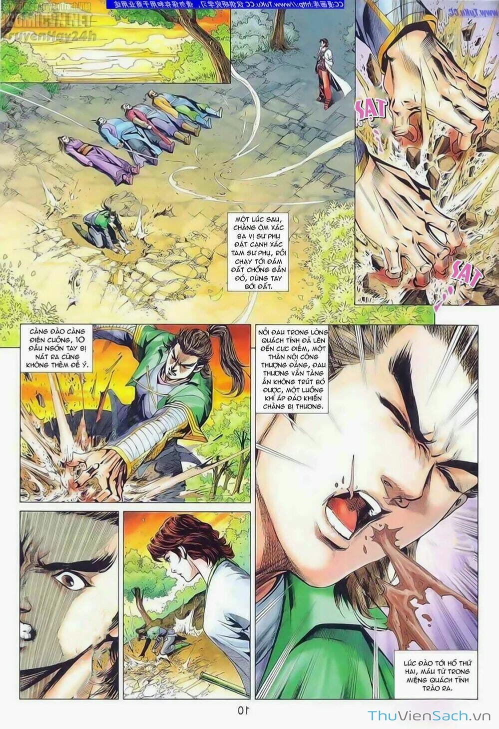 Truyện Tranh Anh Hùng Xạ Điêu - Manhua trang 4
