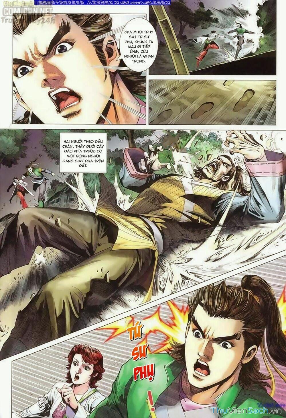 Truyện Tranh Anh Hùng Xạ Điêu - Manhua trang 4