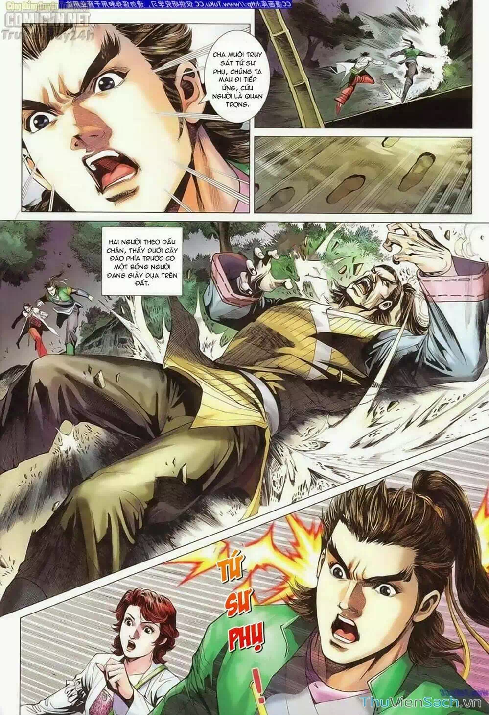 Truyện Tranh Anh Hùng Xạ Điêu - Manhua trang 4