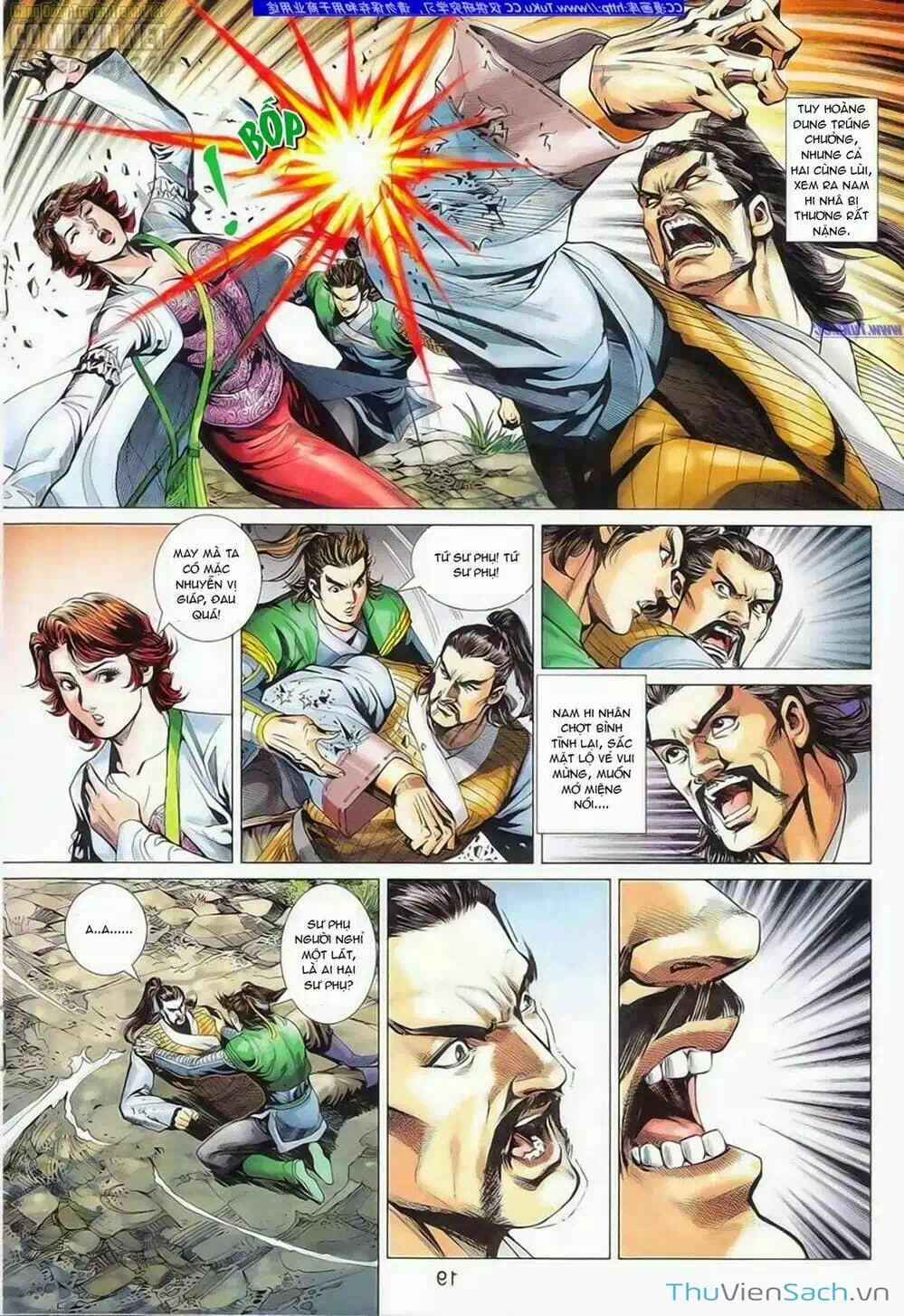 Truyện Tranh Anh Hùng Xạ Điêu - Manhua trang 4
