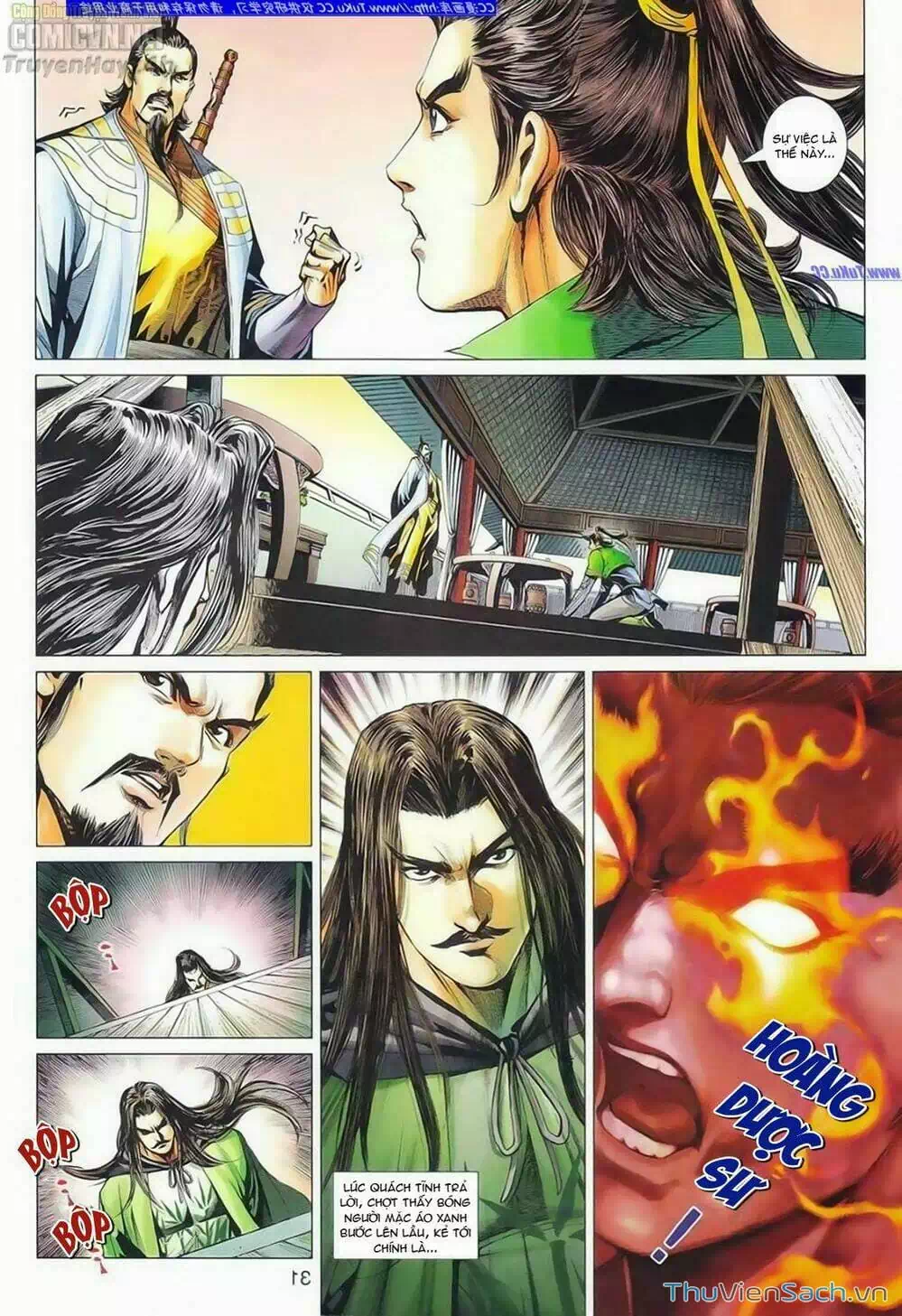 Truyện Tranh Anh Hùng Xạ Điêu - Manhua trang 4
