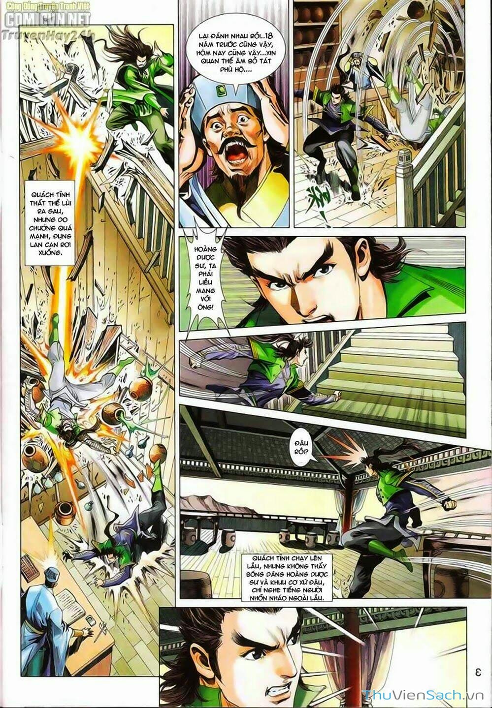 Truyện Tranh Anh Hùng Xạ Điêu - Manhua trang 4