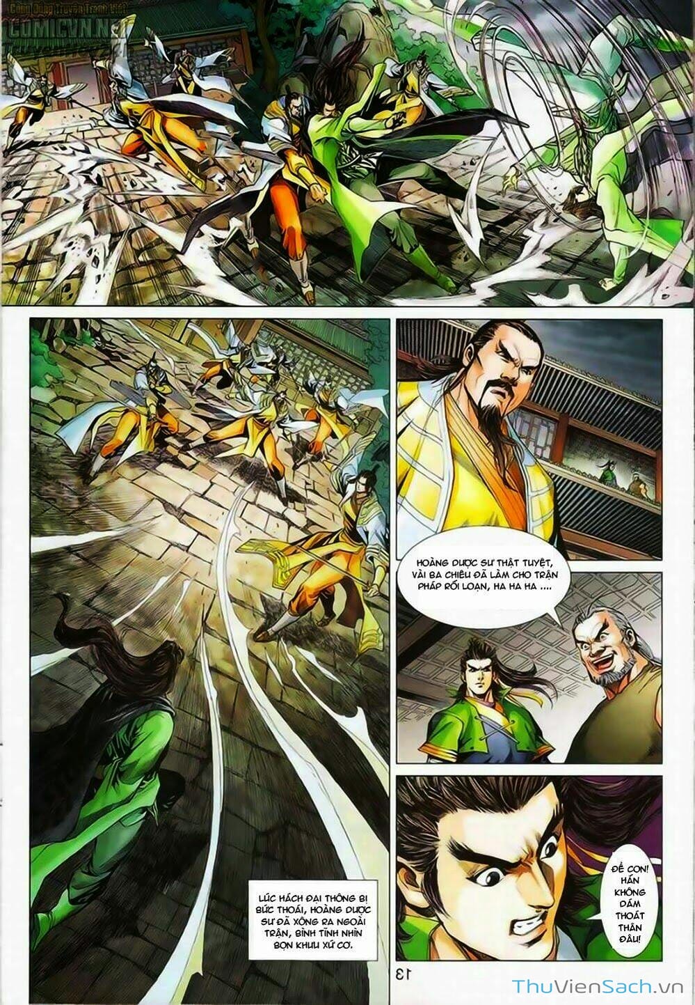 Truyện Tranh Anh Hùng Xạ Điêu - Manhua trang 4