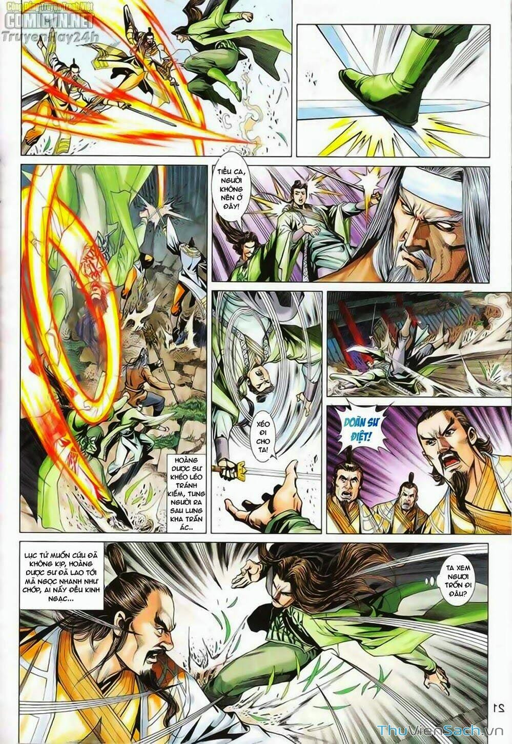 Truyện Tranh Anh Hùng Xạ Điêu - Manhua trang 4