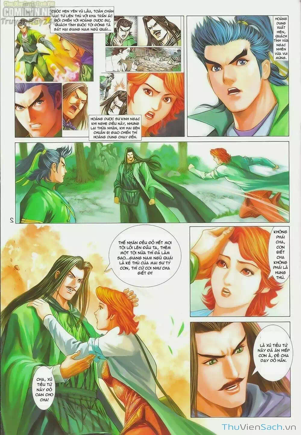Truyện Tranh Anh Hùng Xạ Điêu - Manhua trang 4