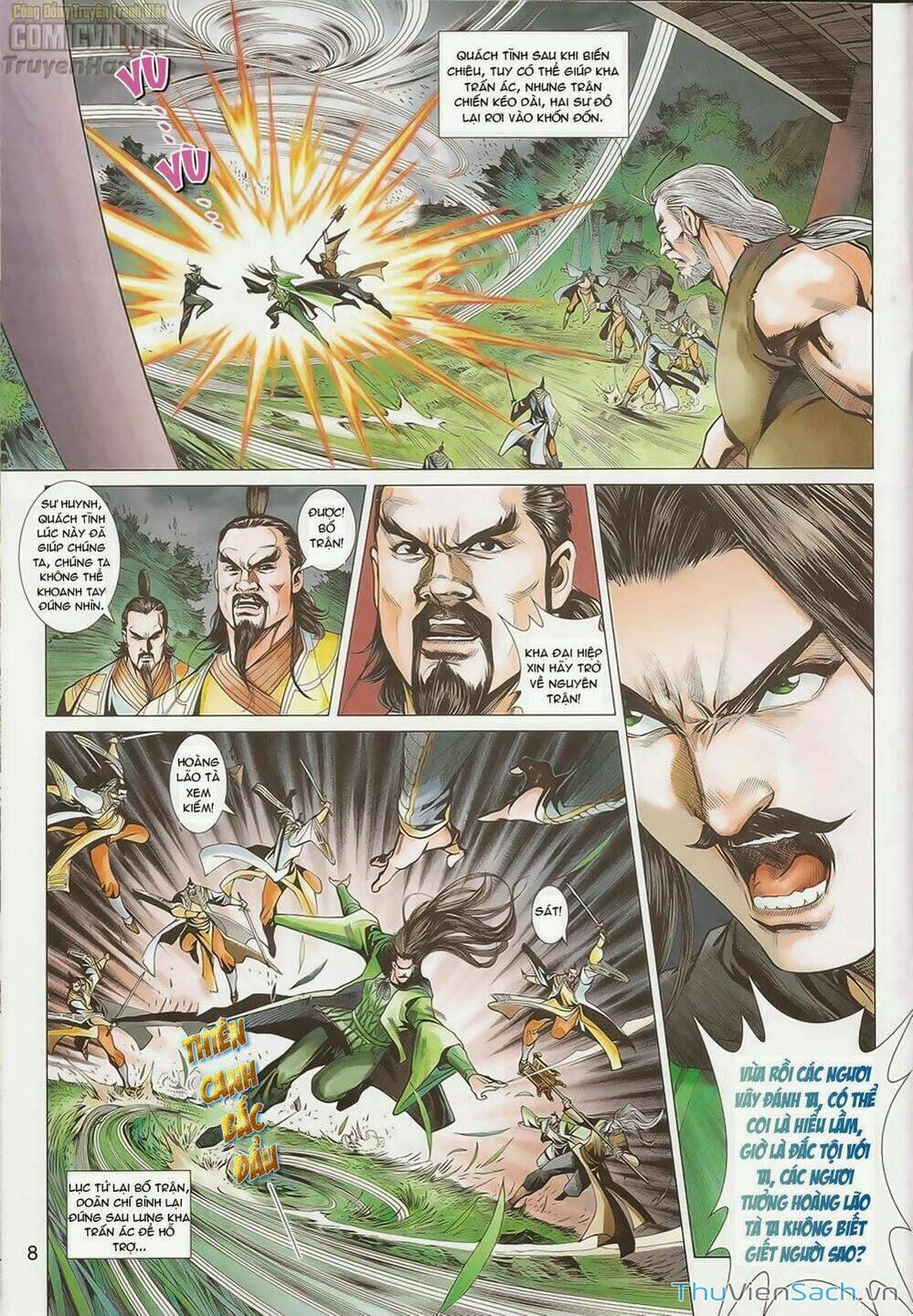 Truyện Tranh Anh Hùng Xạ Điêu - Manhua trang 2845