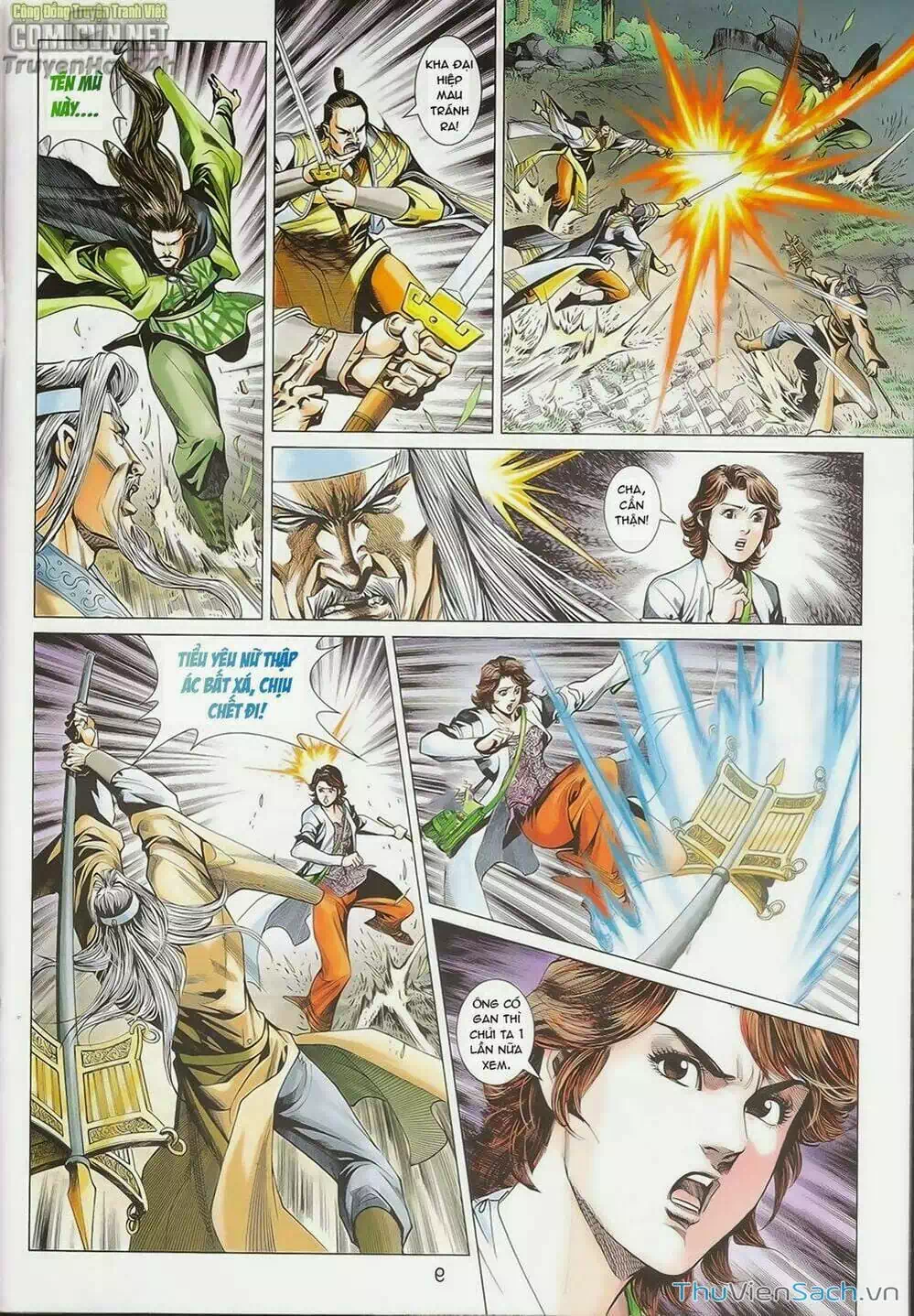 Truyện Tranh Anh Hùng Xạ Điêu - Manhua trang 4