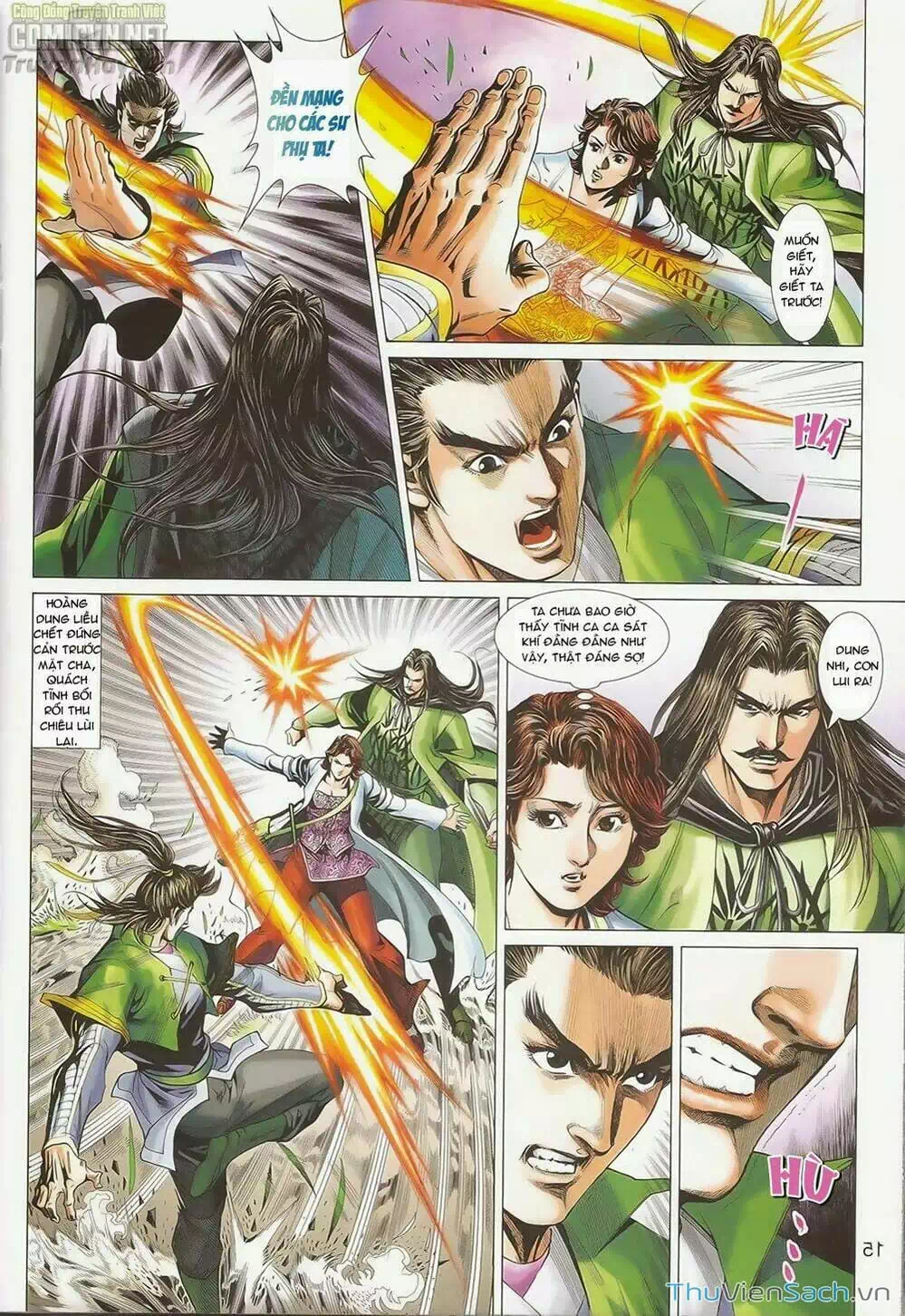 Truyện Tranh Anh Hùng Xạ Điêu - Manhua trang 4