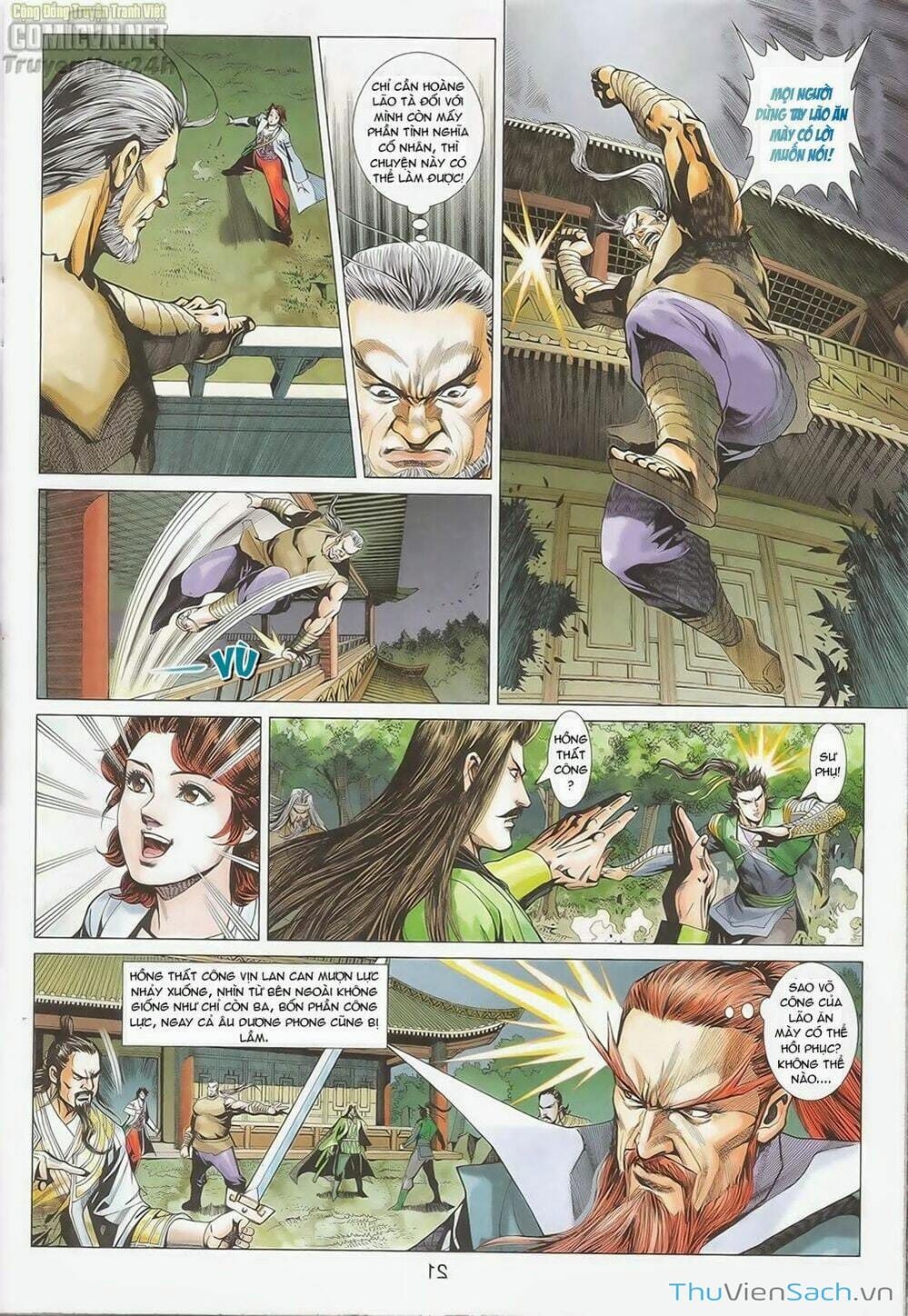 Truyện Tranh Anh Hùng Xạ Điêu - Manhua trang 2858