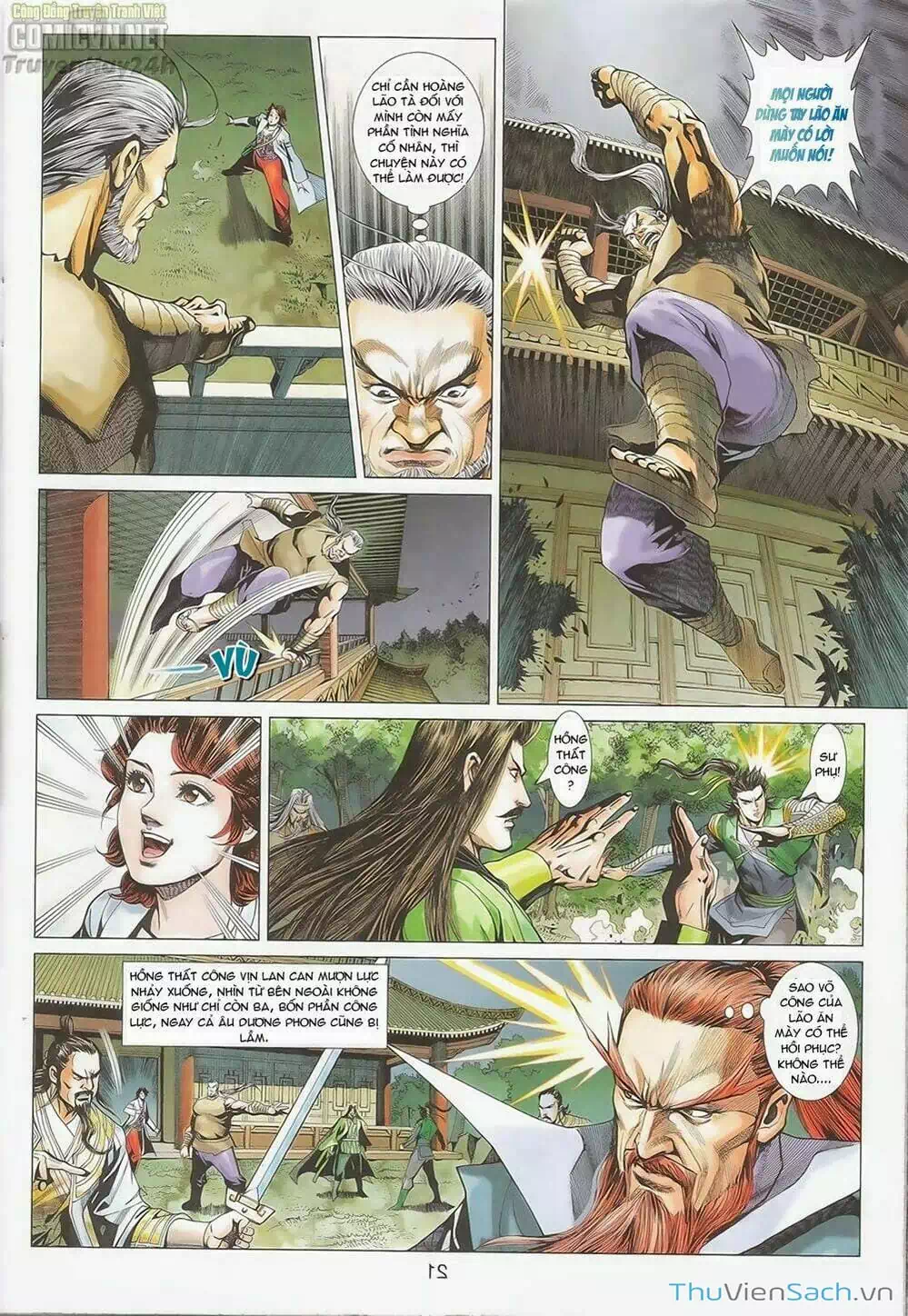 Truyện Tranh Anh Hùng Xạ Điêu - Manhua trang 4