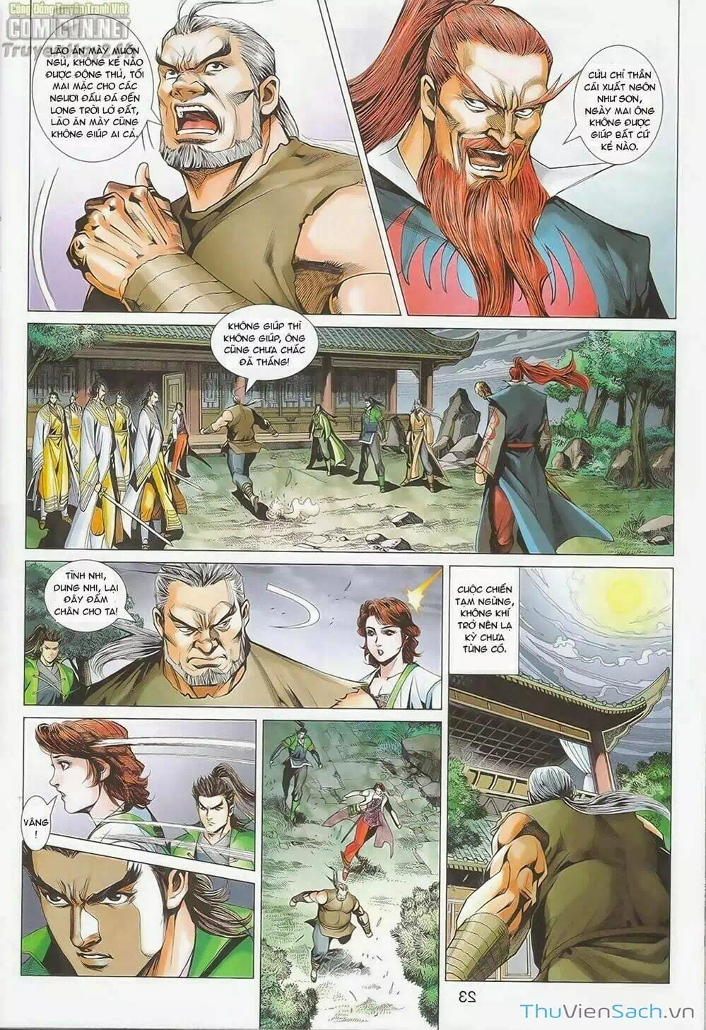 Truyện Tranh Anh Hùng Xạ Điêu - Manhua trang 4
