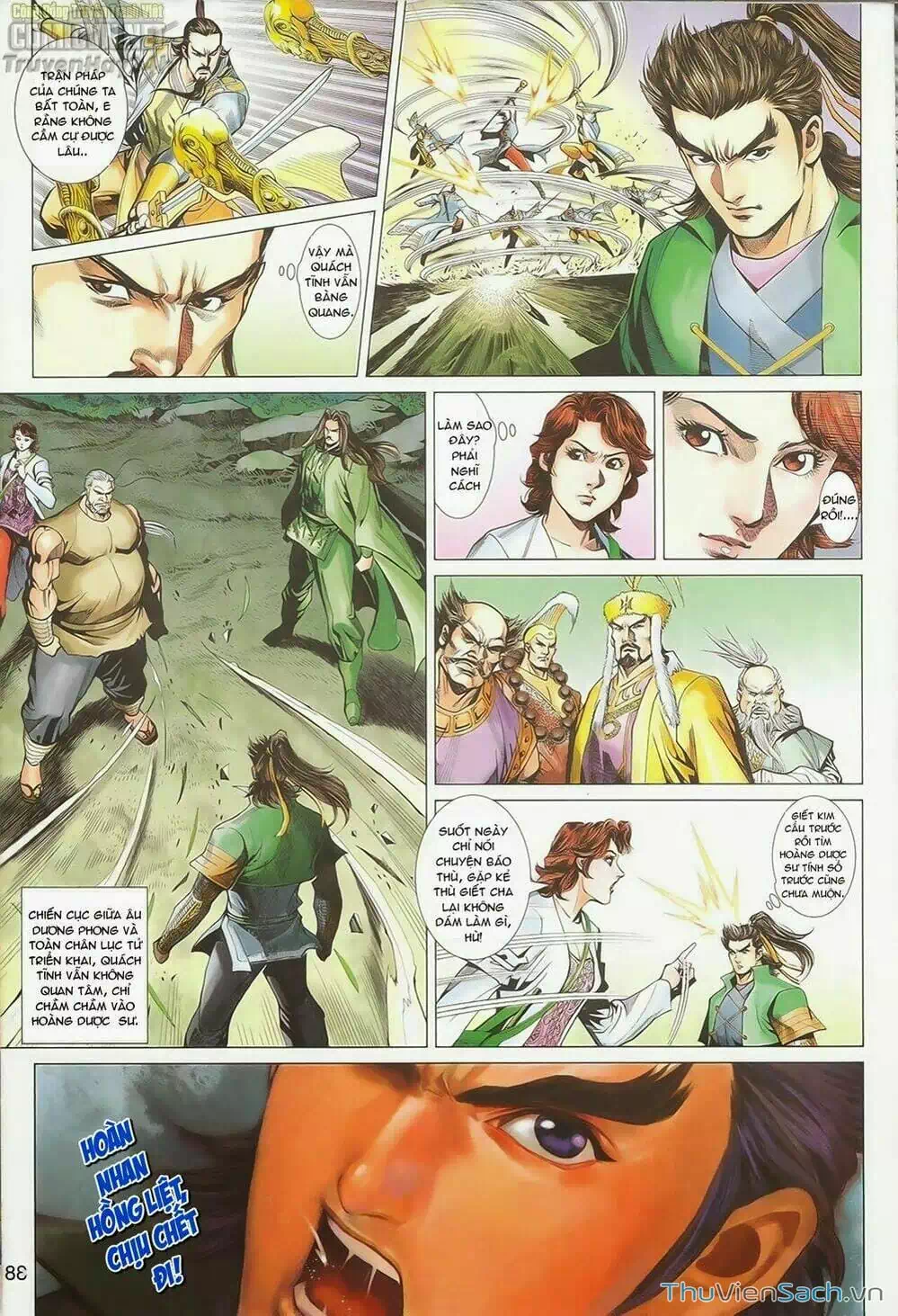Truyện Tranh Anh Hùng Xạ Điêu - Manhua trang 4