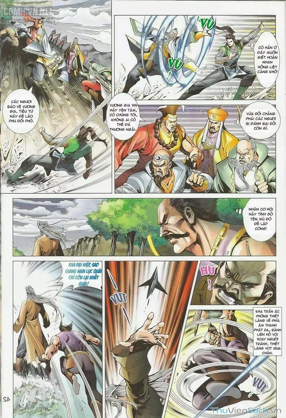 Truyện Tranh Anh Hùng Xạ Điêu - Manhua trang 4