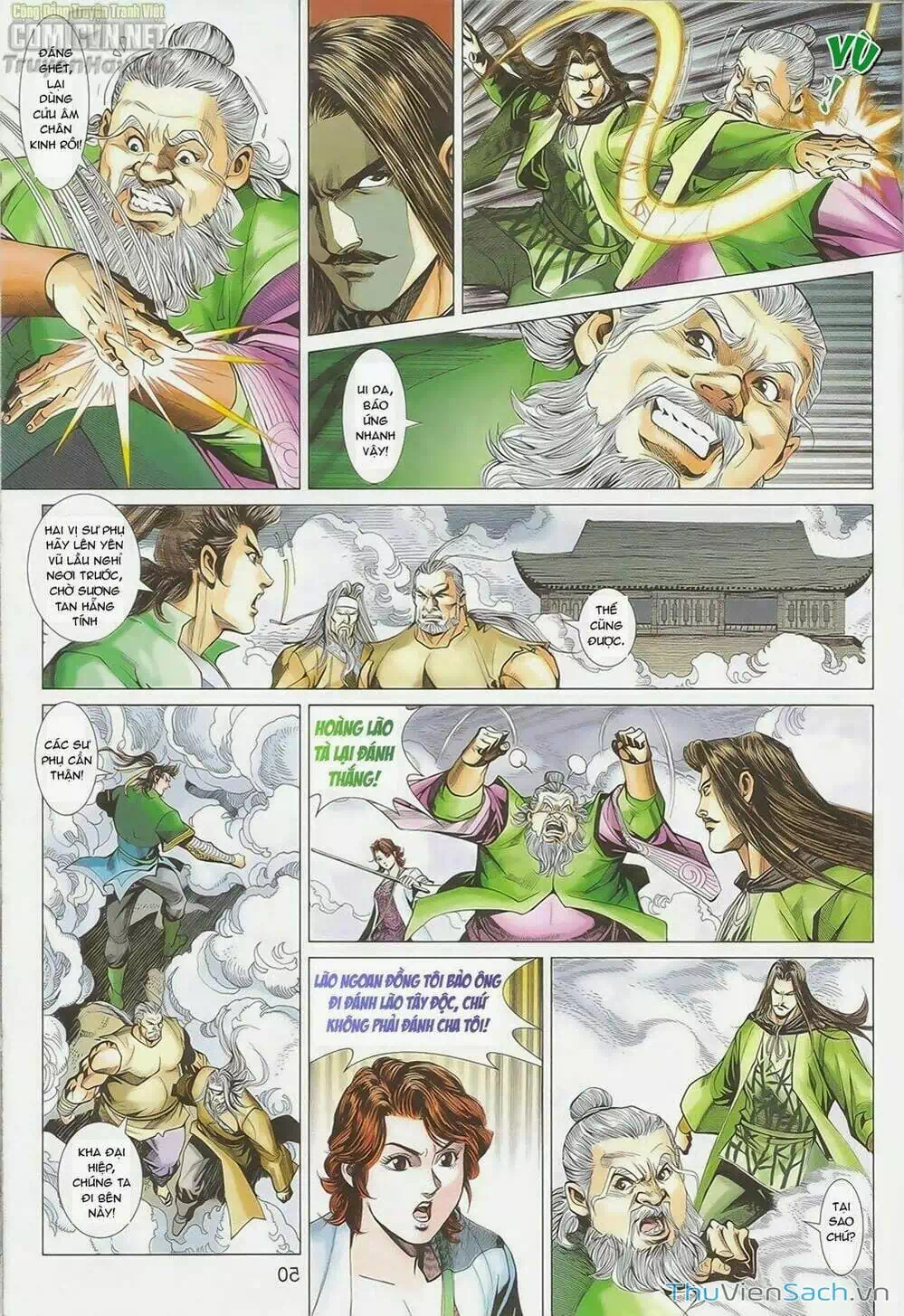 Truyện Tranh Anh Hùng Xạ Điêu - Manhua trang 4