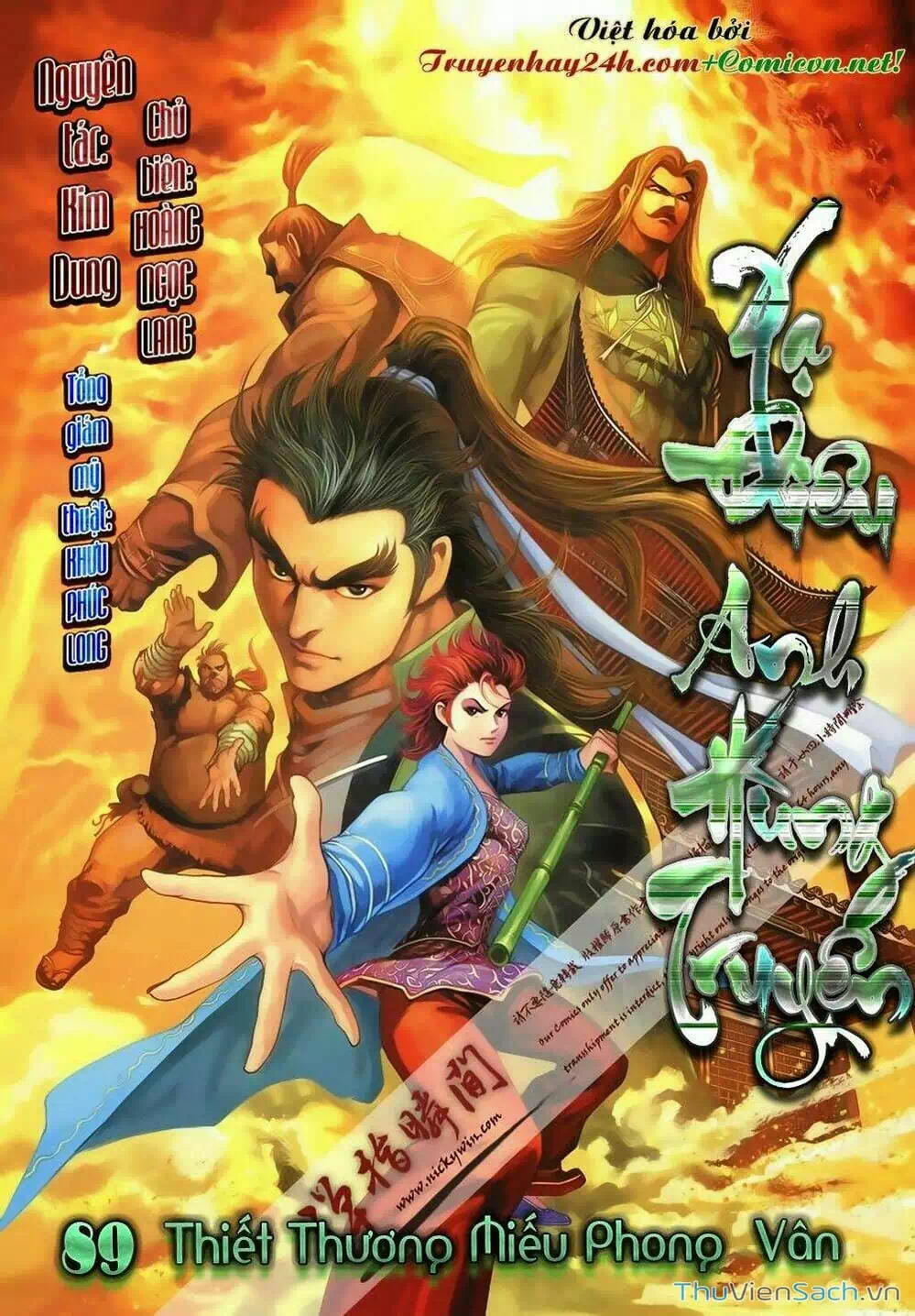 Truyện Tranh Anh Hùng Xạ Điêu - Manhua trang 4