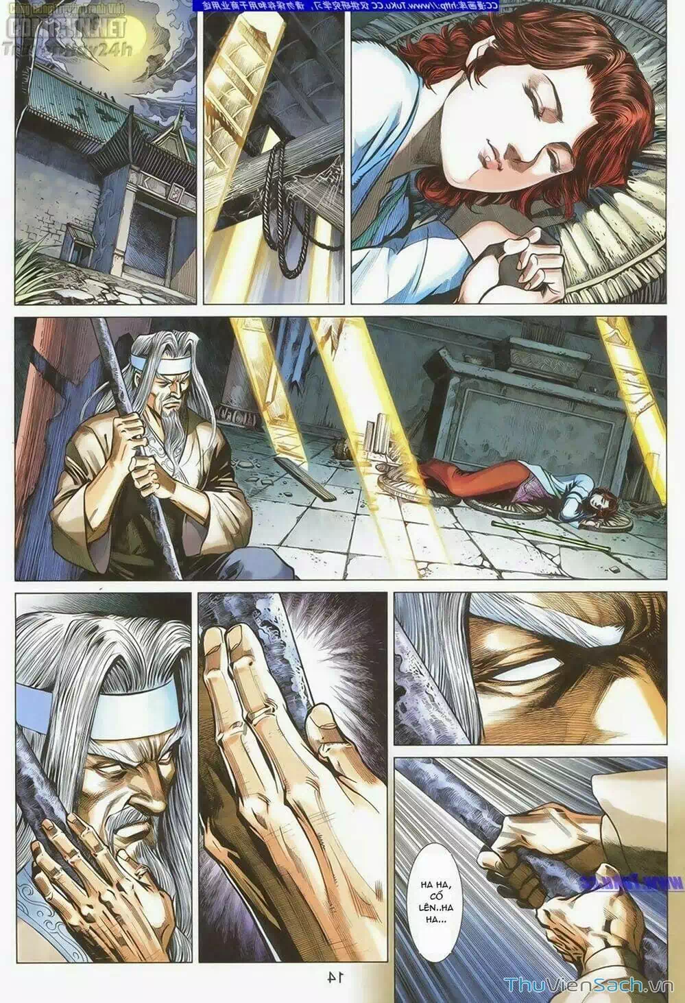 Truyện Tranh Anh Hùng Xạ Điêu - Manhua trang 4