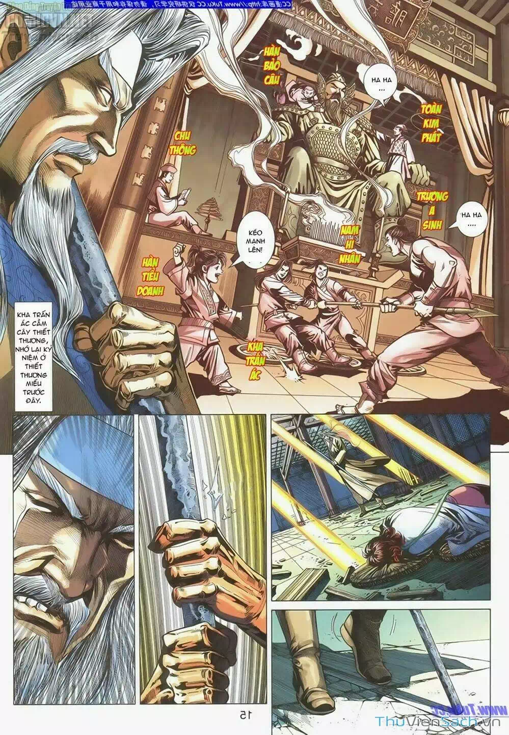 Truyện Tranh Anh Hùng Xạ Điêu - Manhua trang 4