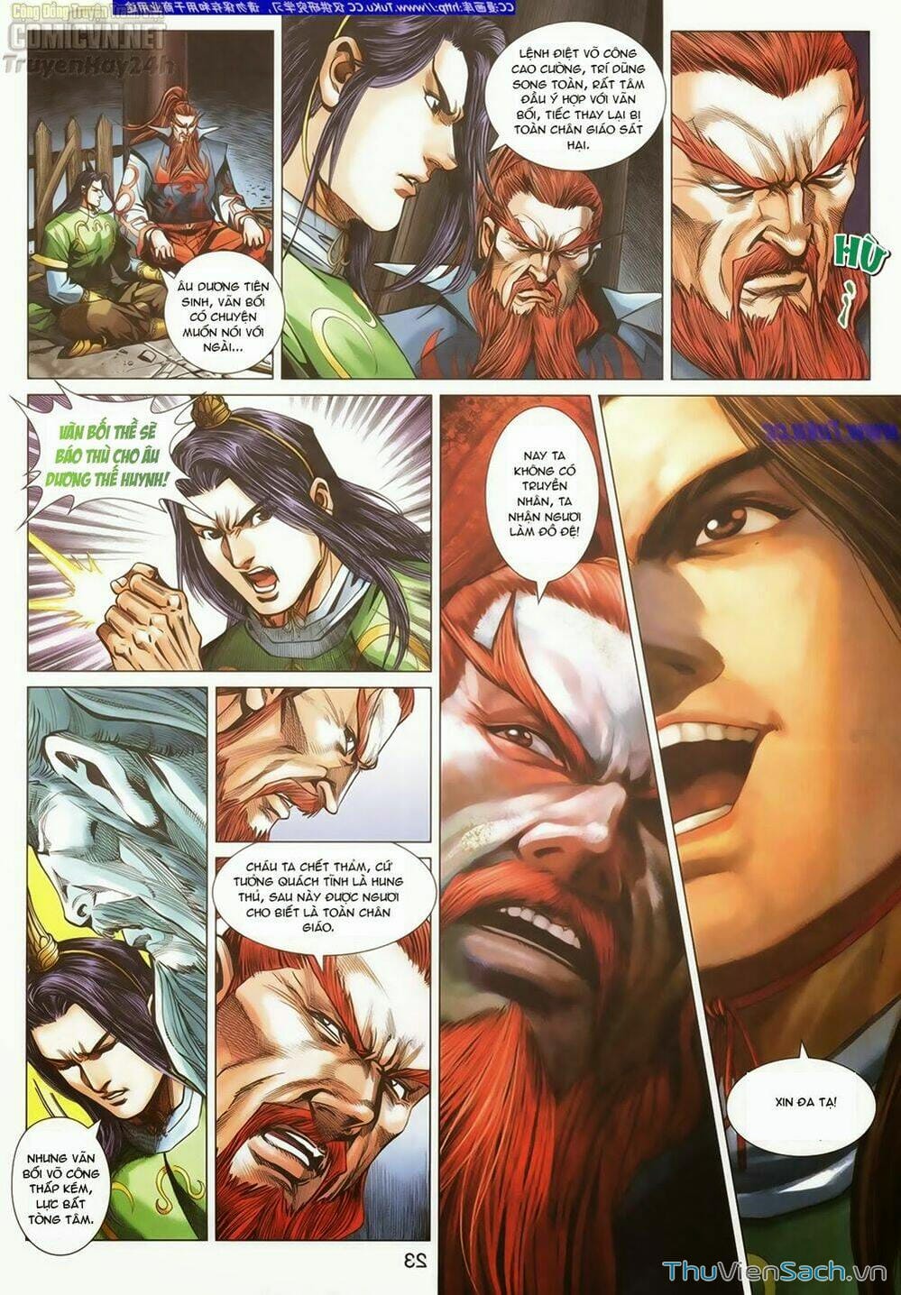 Truyện Tranh Anh Hùng Xạ Điêu - Manhua trang 2924