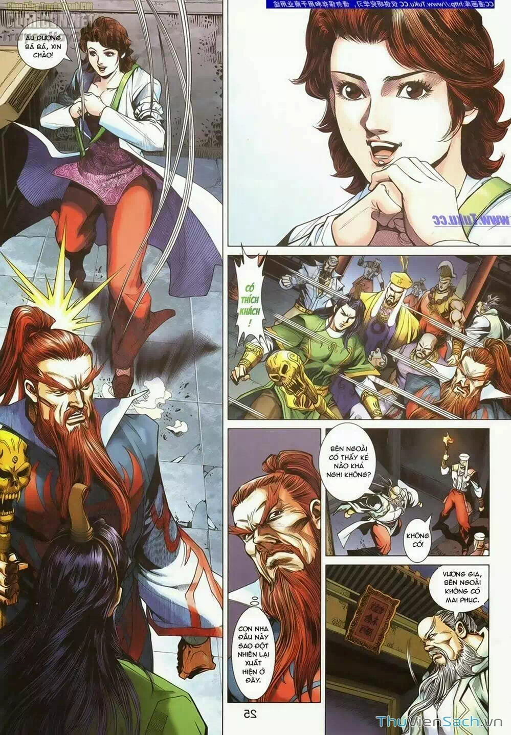 Truyện Tranh Anh Hùng Xạ Điêu - Manhua trang 4