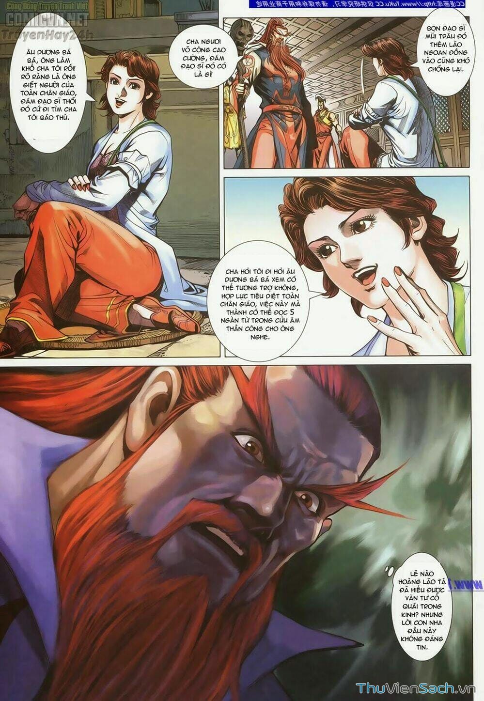 Truyện Tranh Anh Hùng Xạ Điêu - Manhua trang 4