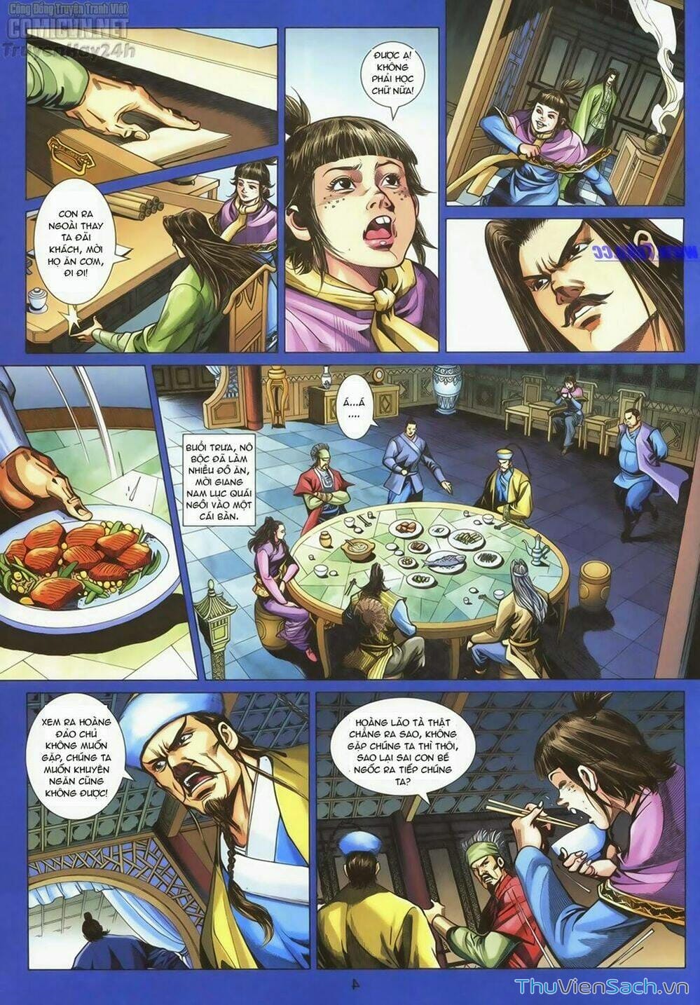 Truyện Tranh Anh Hùng Xạ Điêu - Manhua trang 4