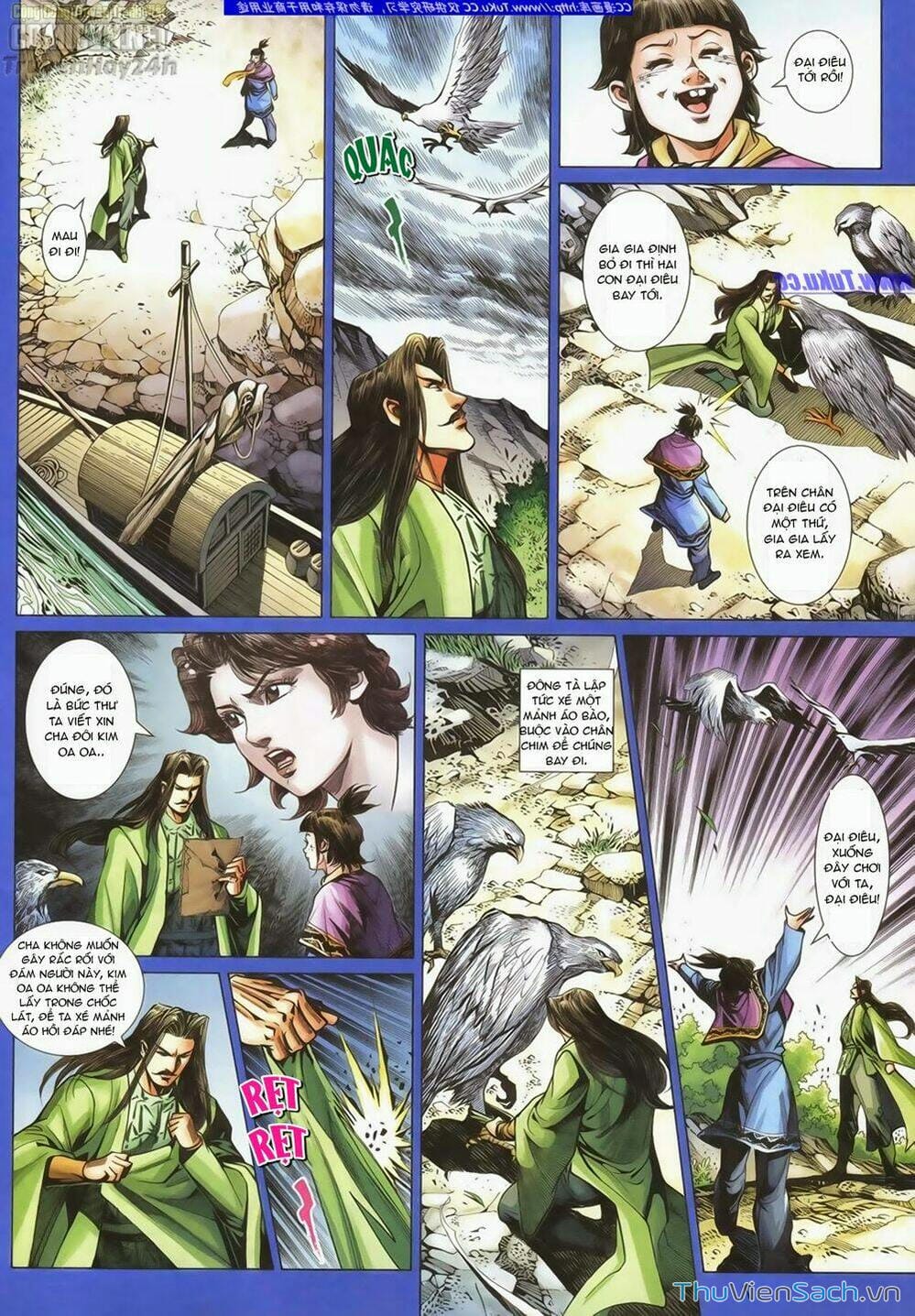 Truyện Tranh Anh Hùng Xạ Điêu - Manhua trang 4