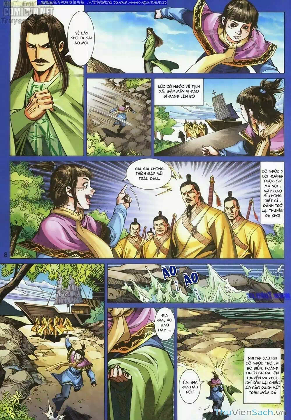 Truyện Tranh Anh Hùng Xạ Điêu - Manhua trang 4