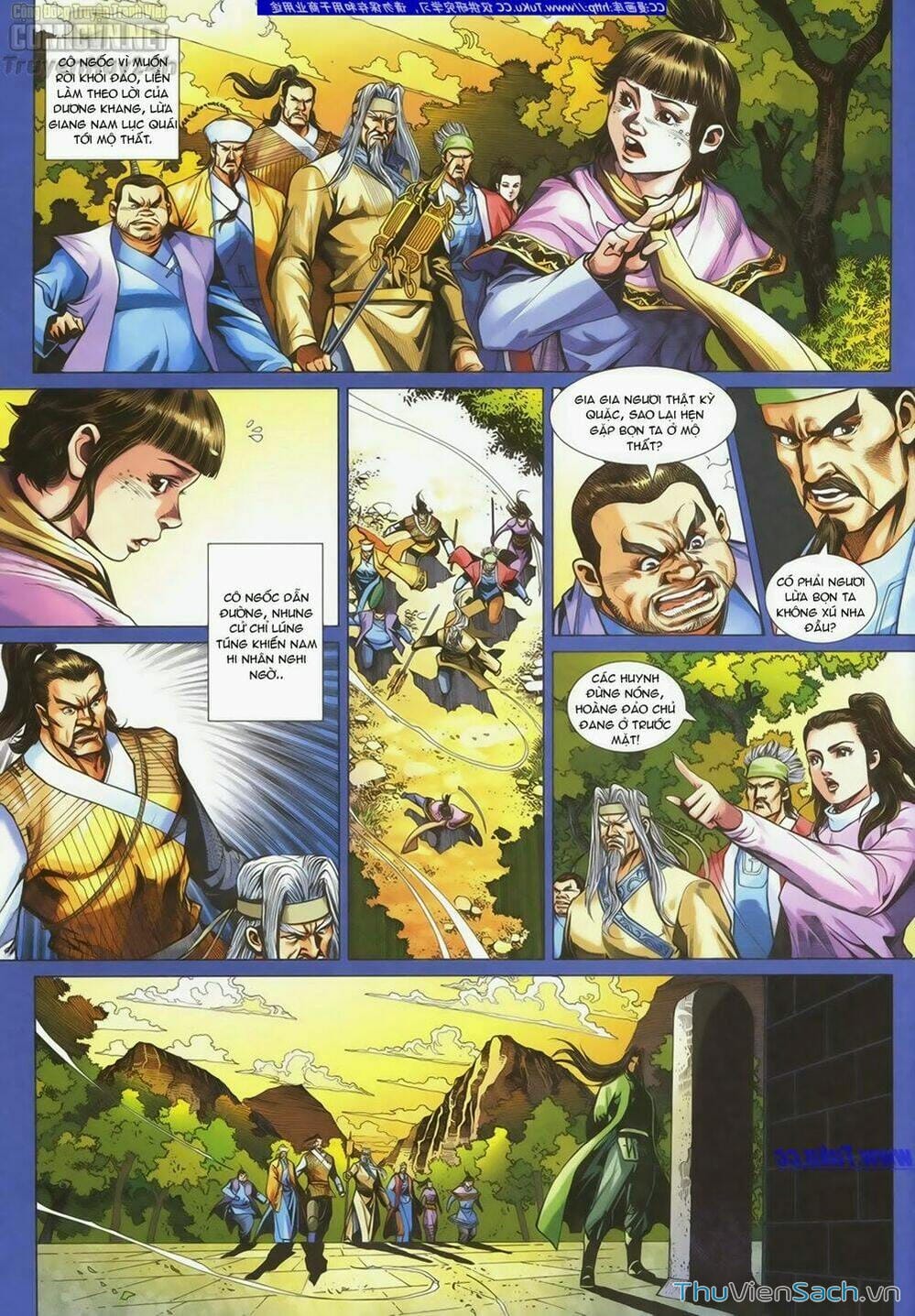 Truyện Tranh Anh Hùng Xạ Điêu - Manhua trang 4