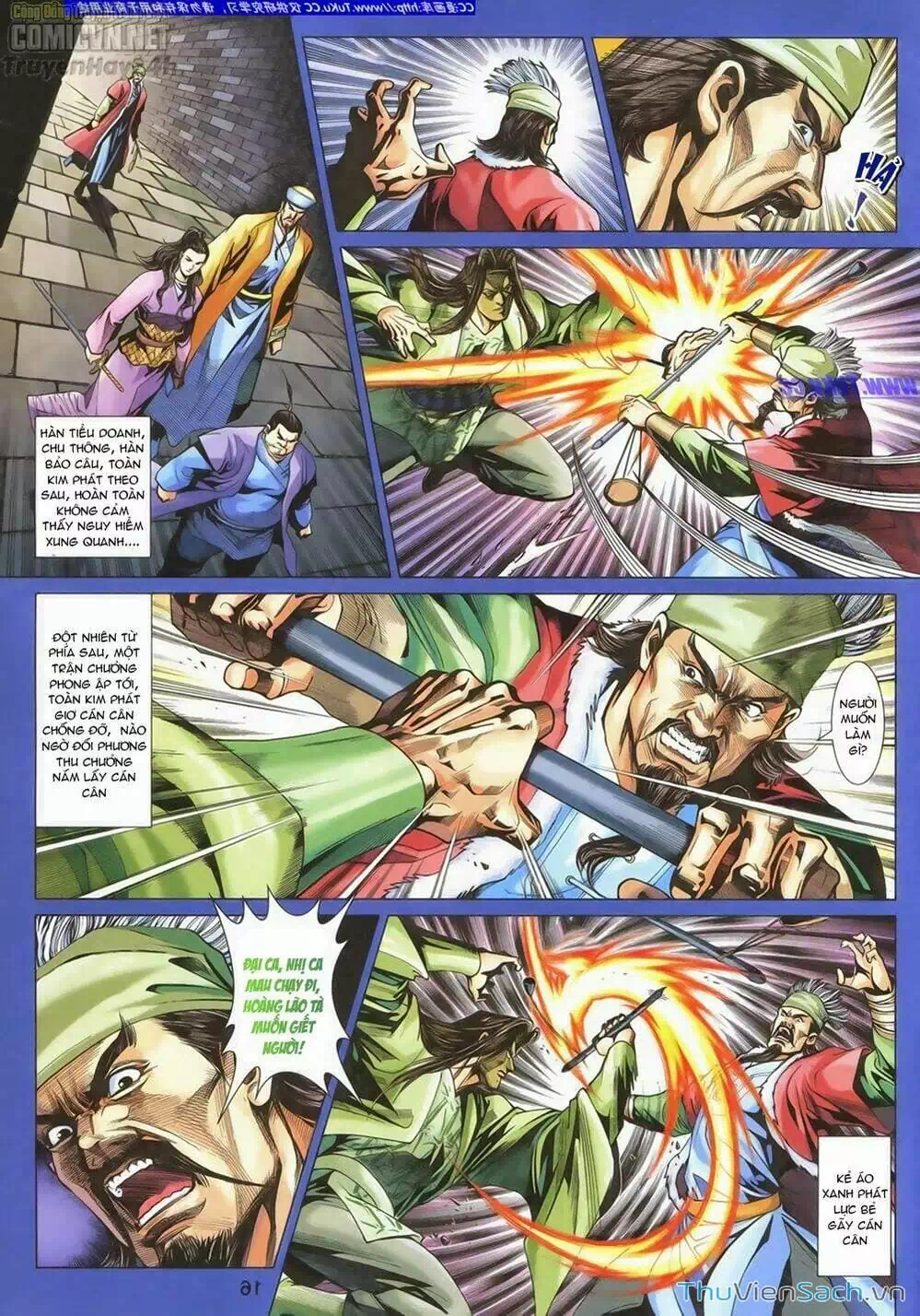 Truyện Tranh Anh Hùng Xạ Điêu - Manhua trang 4