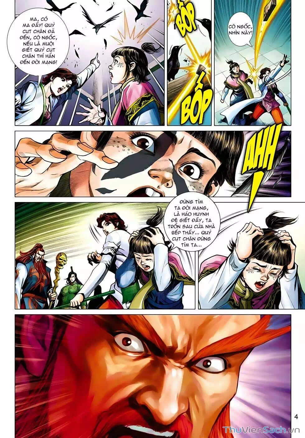 Truyện Tranh Anh Hùng Xạ Điêu - Manhua trang 4