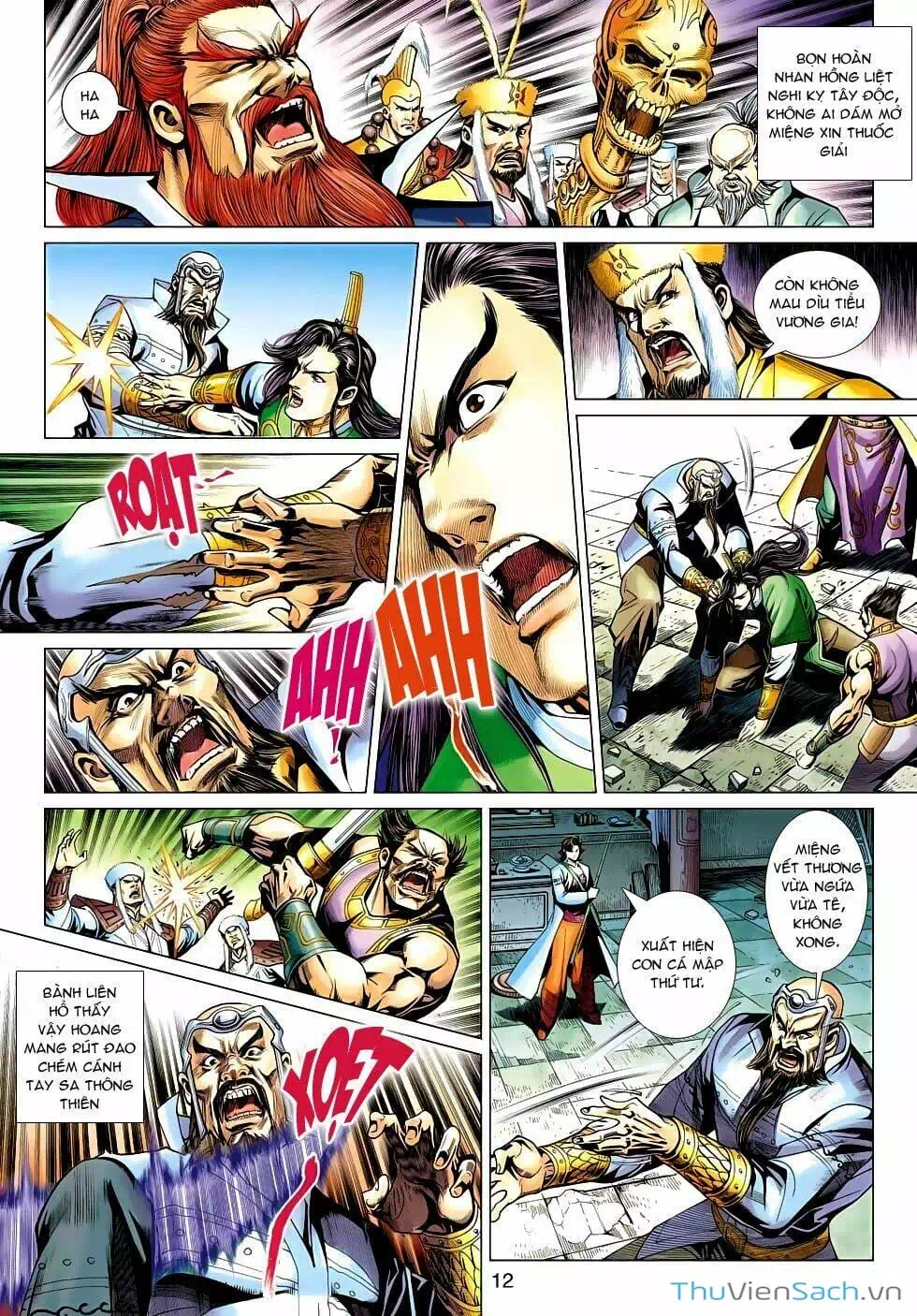 Truyện Tranh Anh Hùng Xạ Điêu - Manhua trang 4