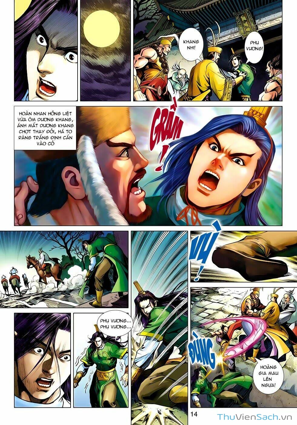 Truyện Tranh Anh Hùng Xạ Điêu - Manhua trang 4