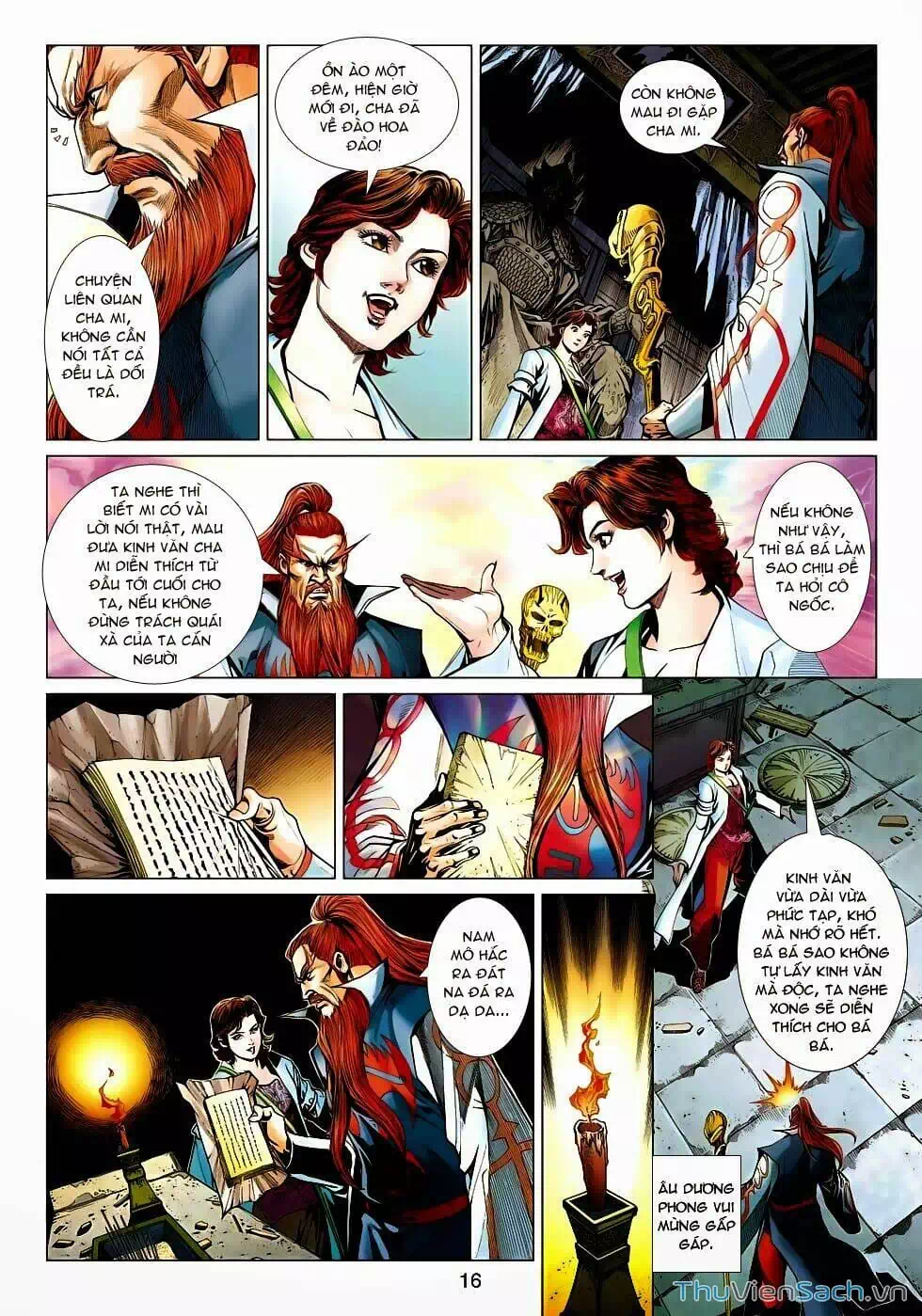 Truyện Tranh Anh Hùng Xạ Điêu - Manhua trang 4