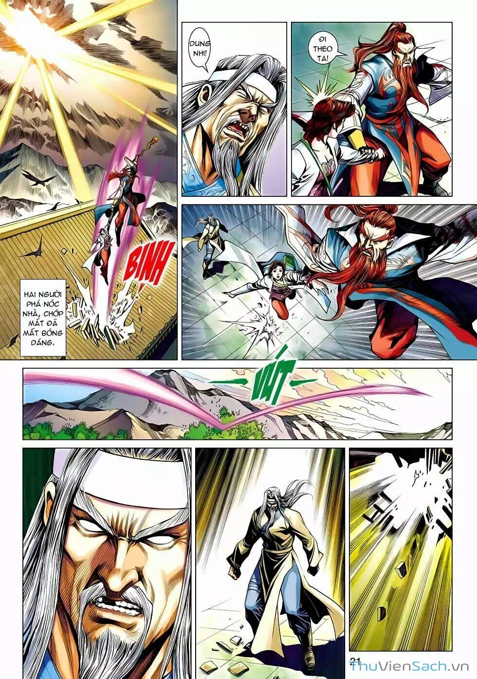 Truyện Tranh Anh Hùng Xạ Điêu - Manhua trang 4