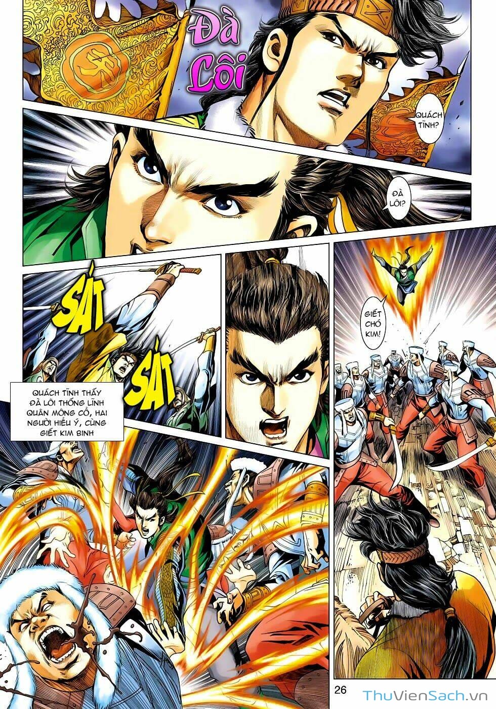 Truyện Tranh Anh Hùng Xạ Điêu - Manhua trang 4