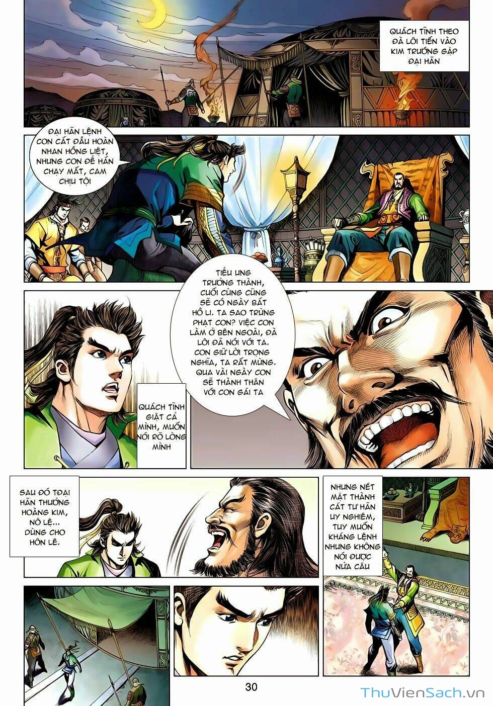 Truyện Tranh Anh Hùng Xạ Điêu - Manhua trang 4