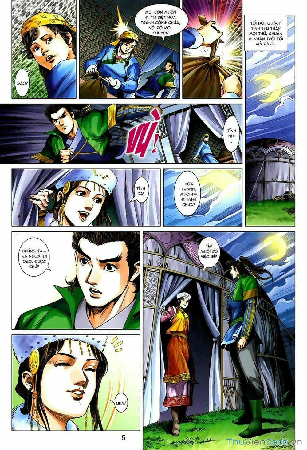 Truyện Tranh Anh Hùng Xạ Điêu - Manhua trang 4