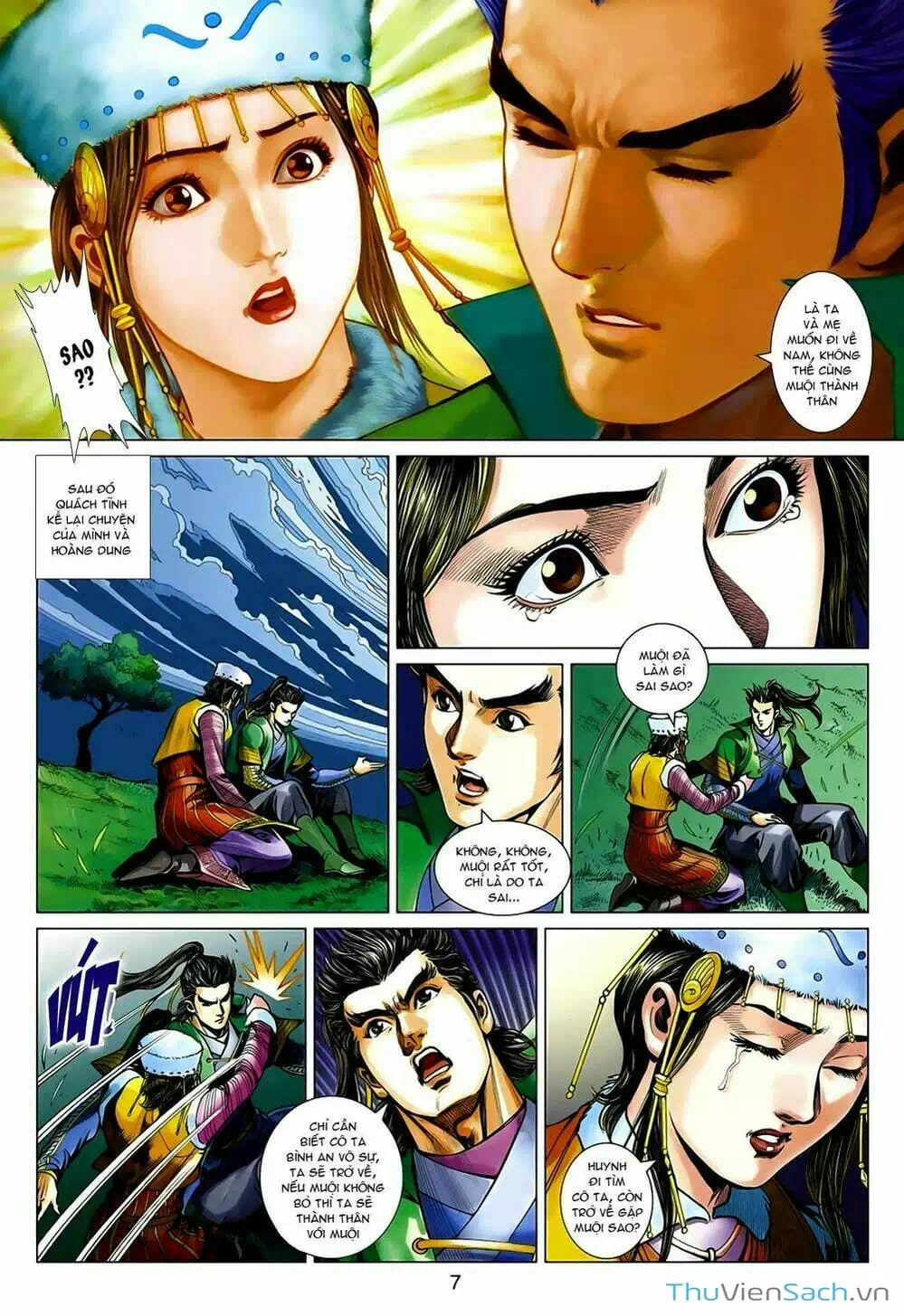 Truyện Tranh Anh Hùng Xạ Điêu - Manhua trang 4