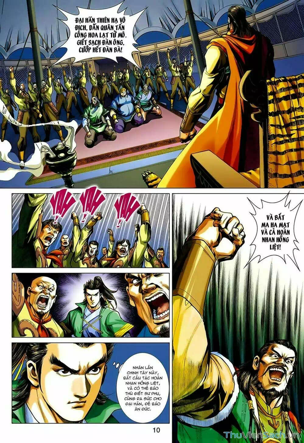 Truyện Tranh Anh Hùng Xạ Điêu - Manhua trang 4