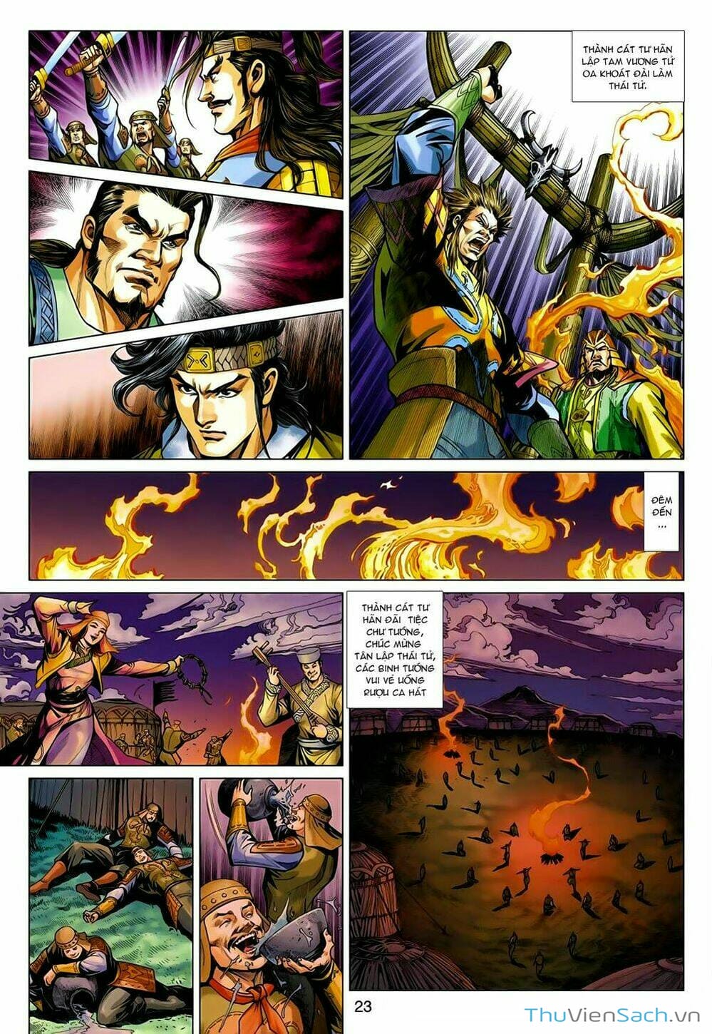 Truyện Tranh Anh Hùng Xạ Điêu - Manhua trang 3021