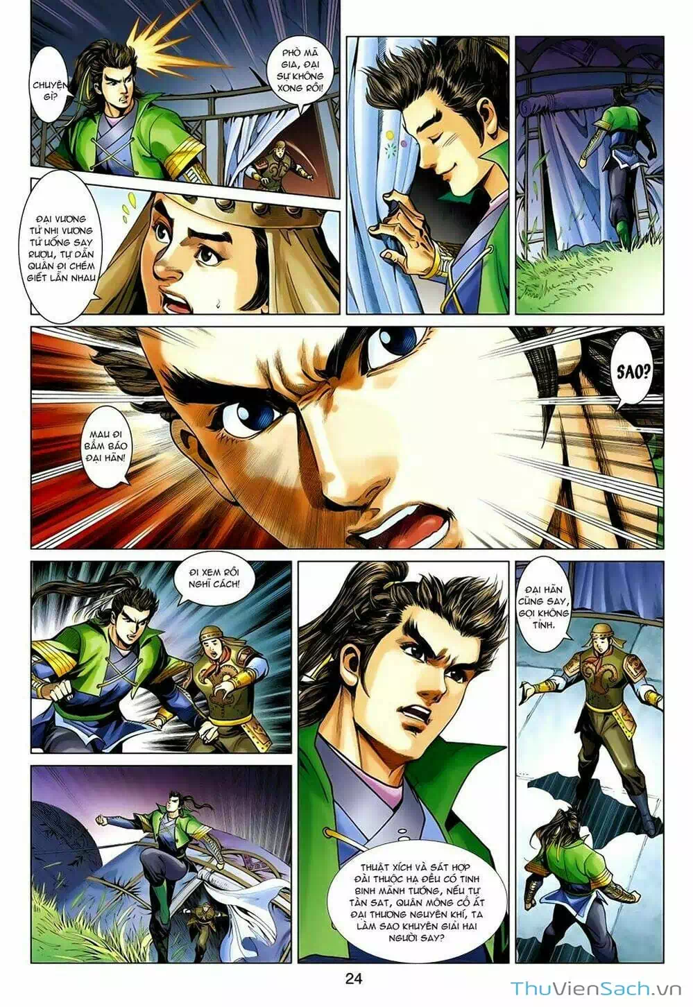 Truyện Tranh Anh Hùng Xạ Điêu - Manhua trang 4