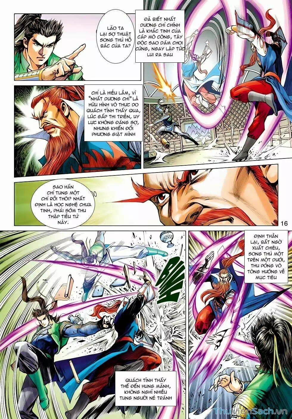 Truyện Tranh Anh Hùng Xạ Điêu - Manhua trang 4