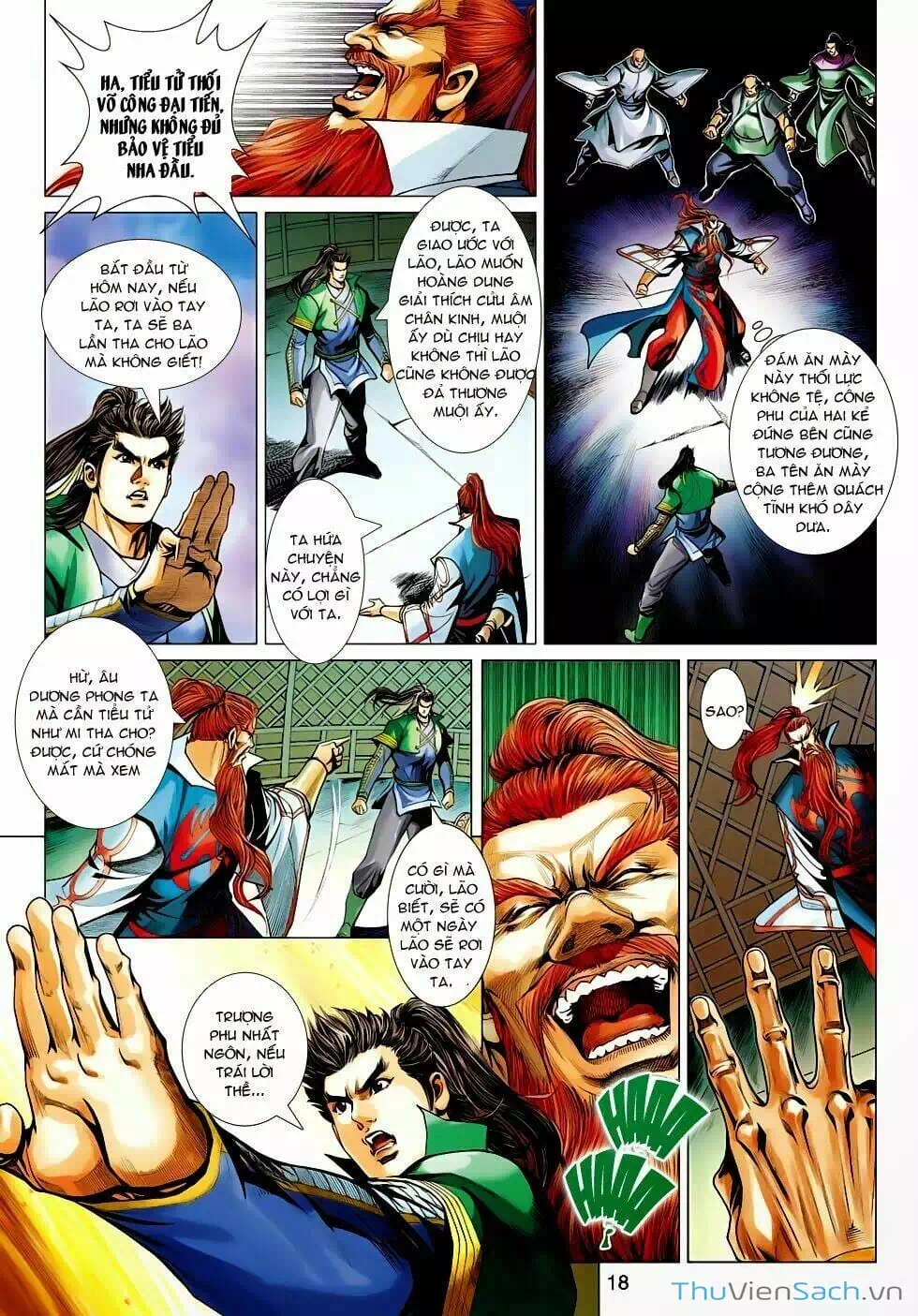 Truyện Tranh Anh Hùng Xạ Điêu - Manhua trang 4