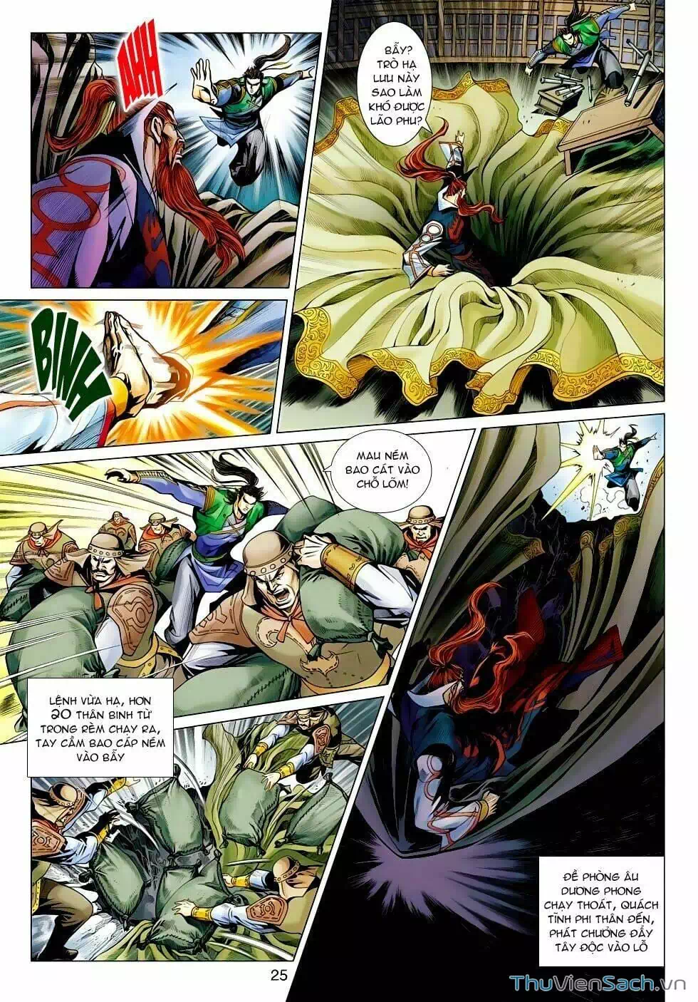 Truyện Tranh Anh Hùng Xạ Điêu - Manhua trang 4