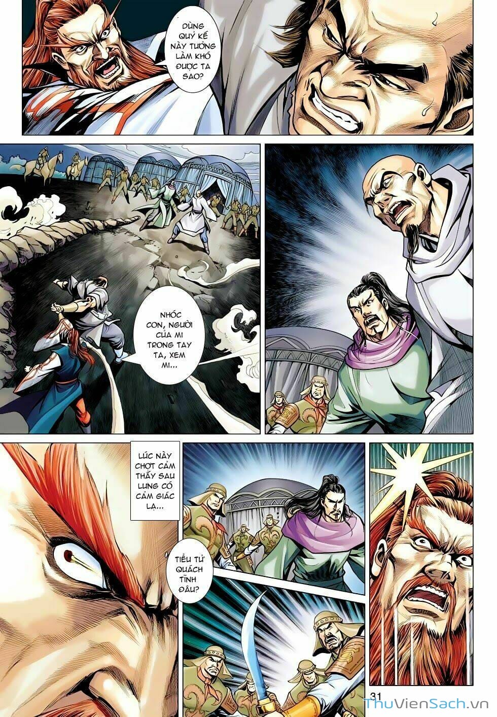 Truyện Tranh Anh Hùng Xạ Điêu - Manhua trang 4