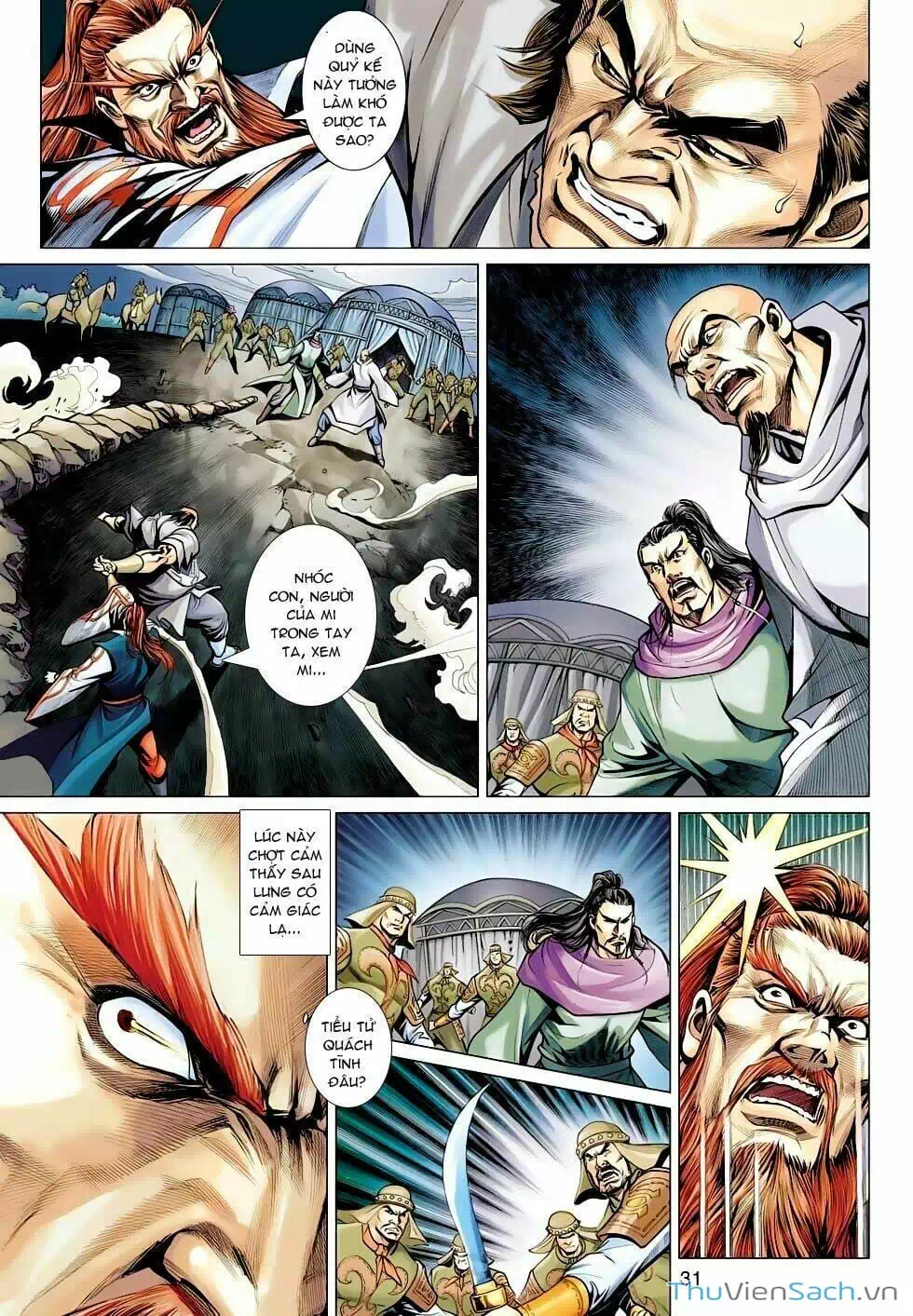 Truyện Tranh Anh Hùng Xạ Điêu - Manhua trang 4