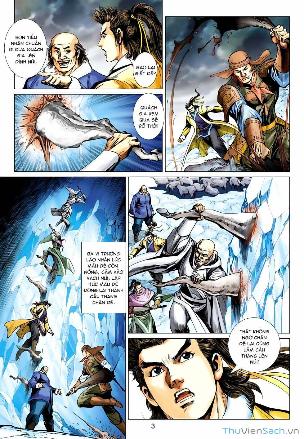 Truyện Tranh Anh Hùng Xạ Điêu - Manhua trang 4