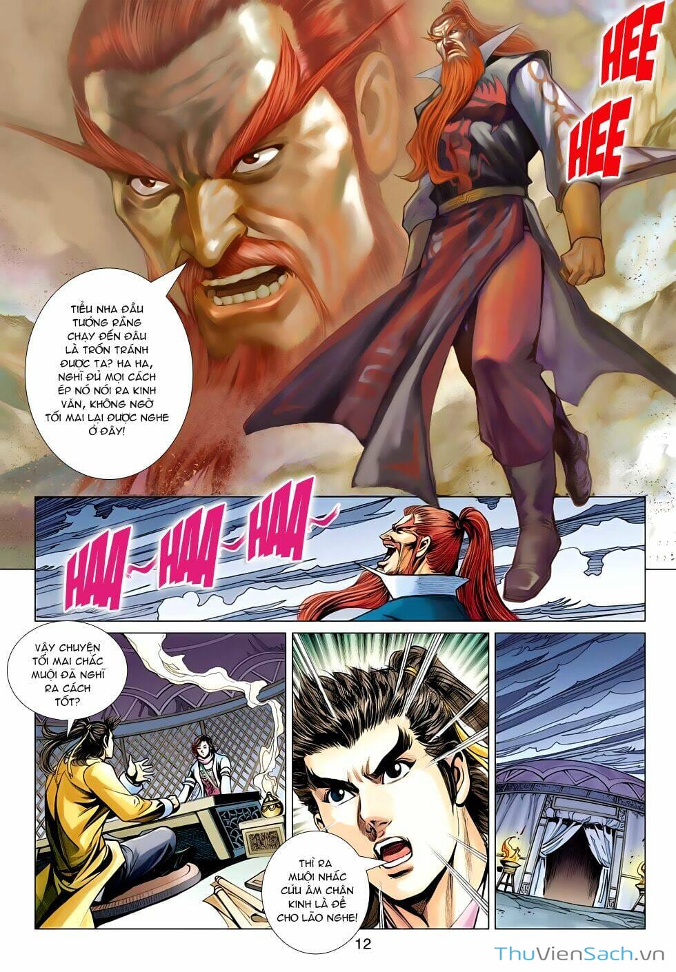 Truyện Tranh Anh Hùng Xạ Điêu - Manhua trang 4